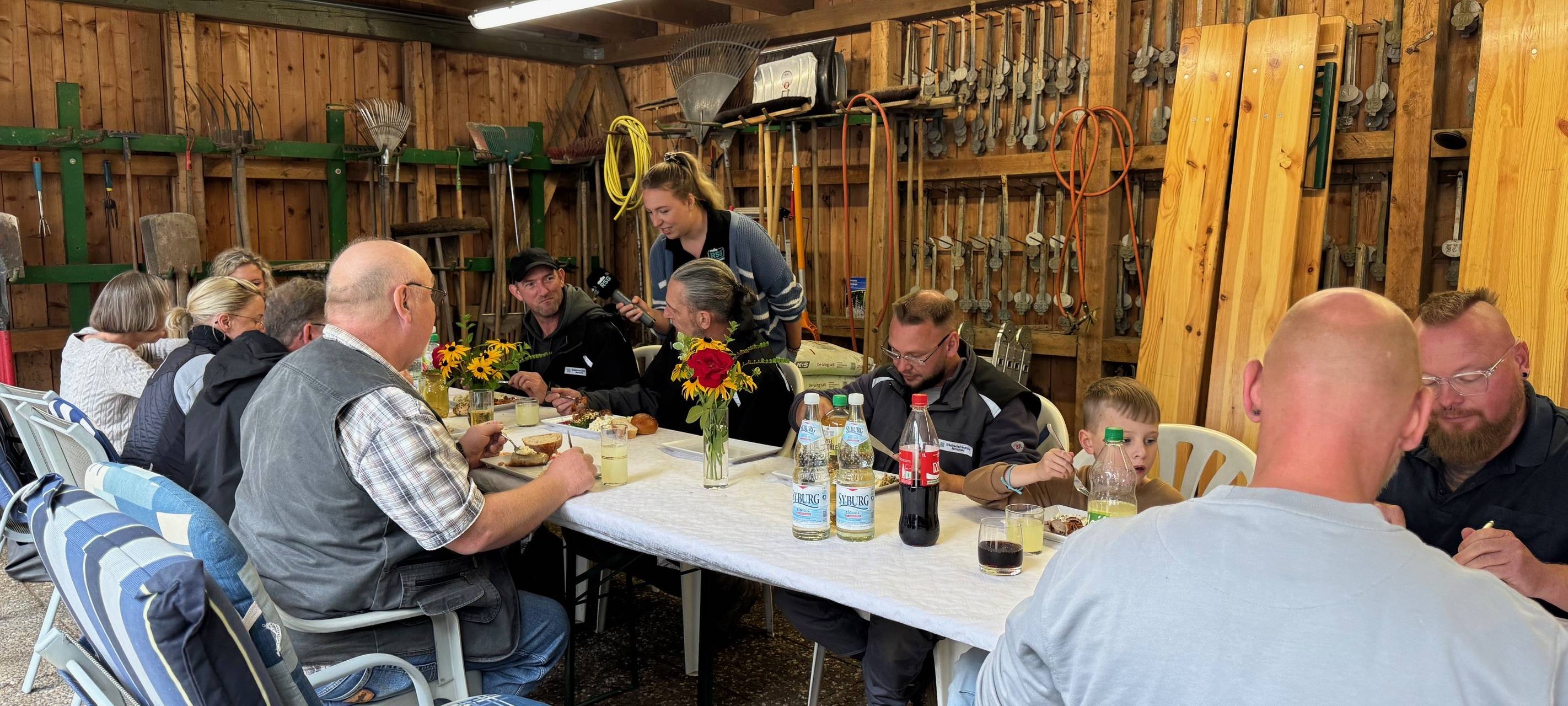 Die RSG-Grillpause bei den Technischen Betrieben Remscheid