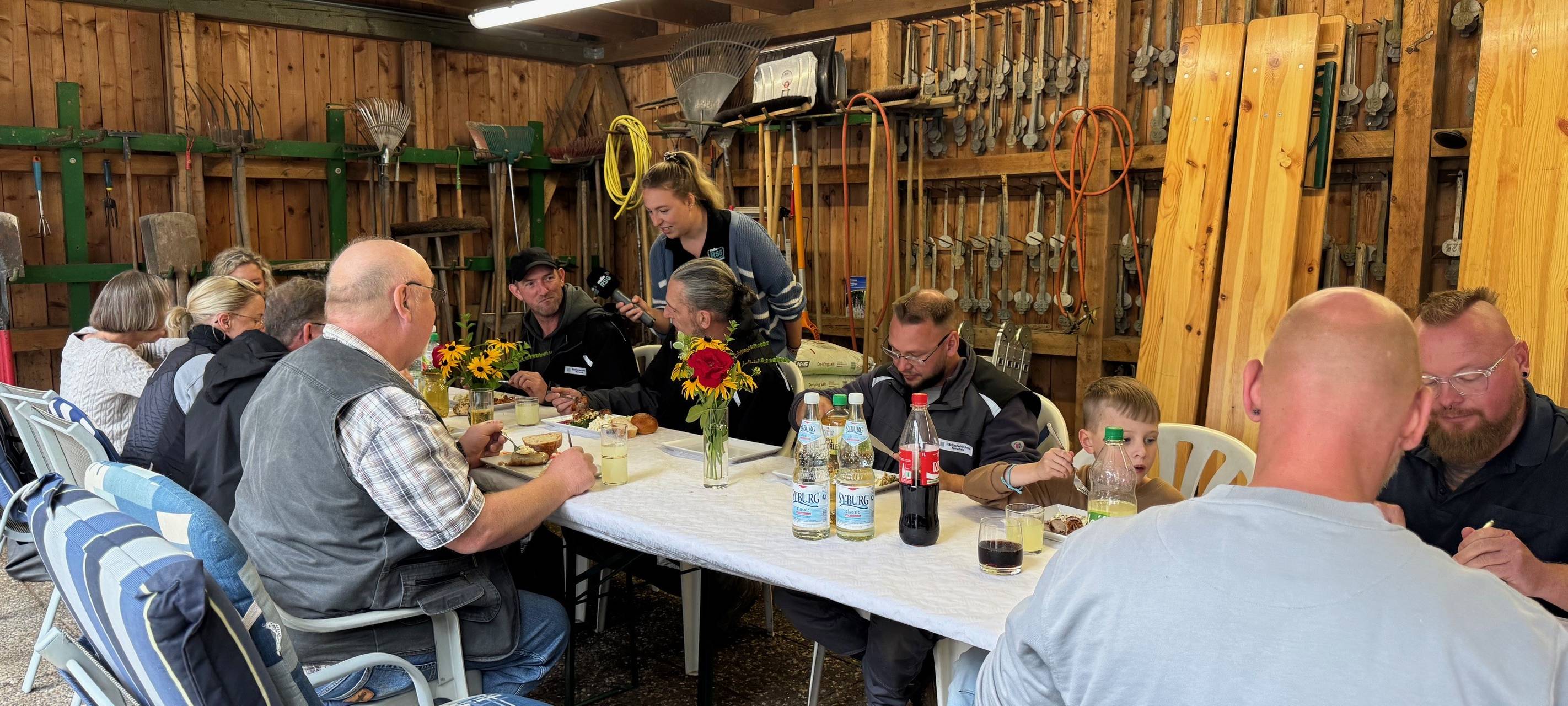 Die RSG-Grillpause bei den Technischen Betrieben Remscheid
