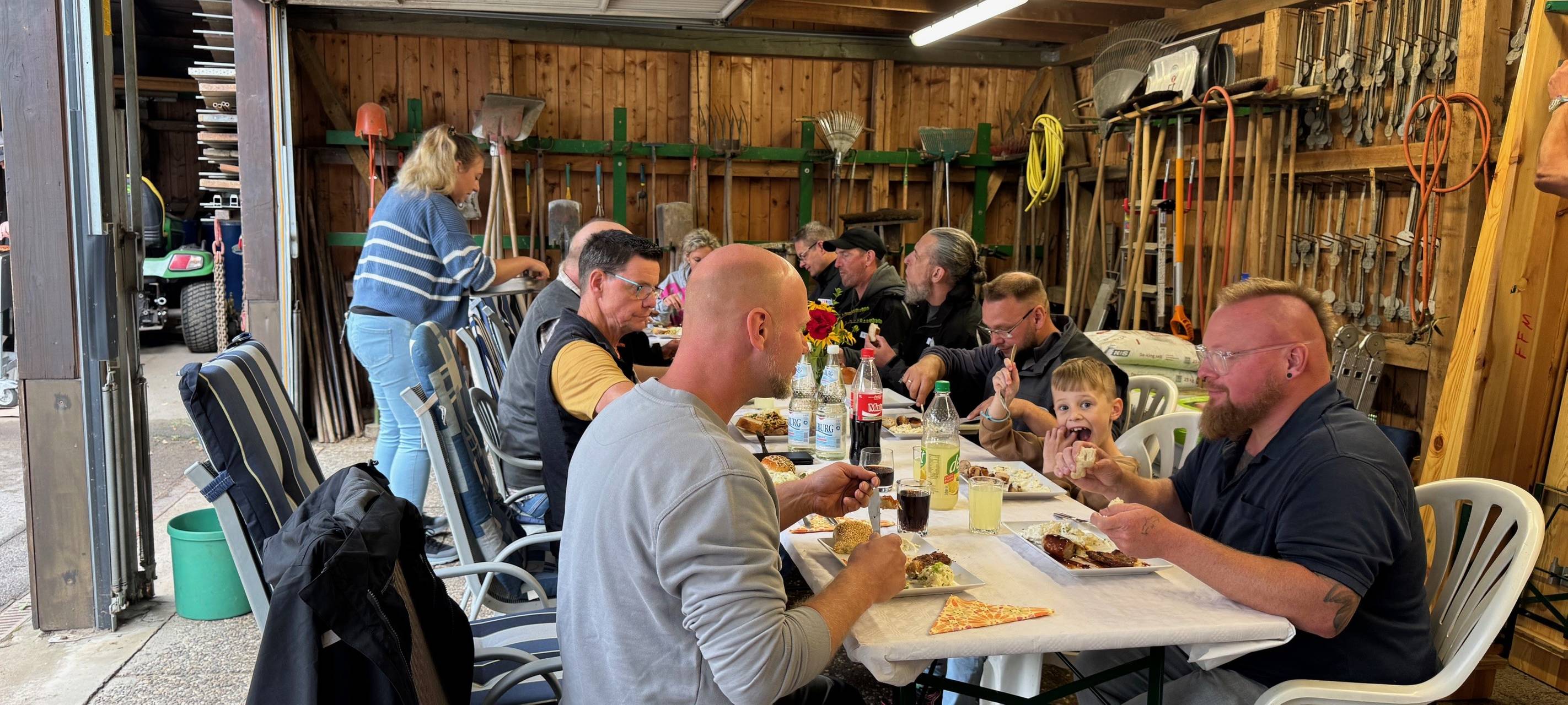 Die RSG-Grillpause bei den Technischen Betrieben Remscheid