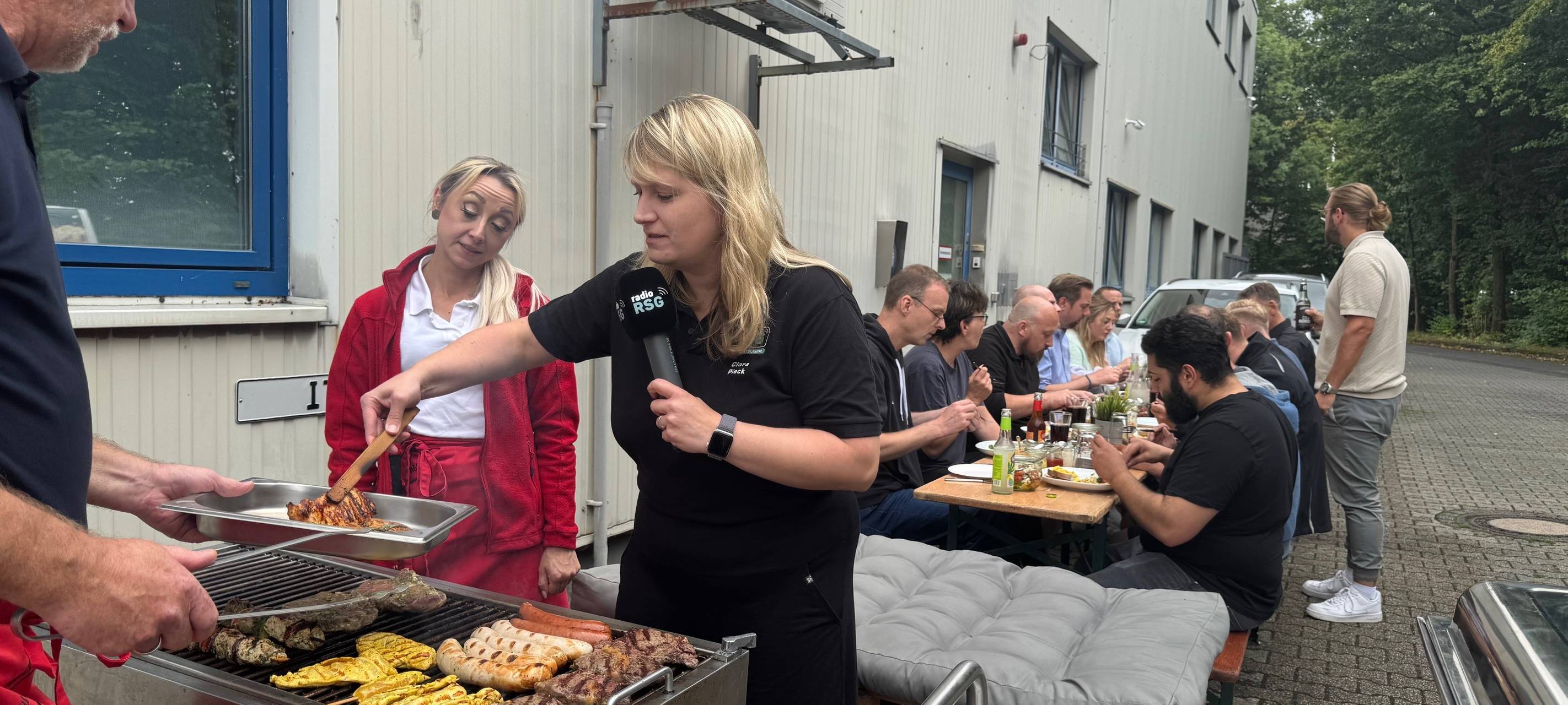 Die RSG-Grillpause bei der Spedition J. Dahmen