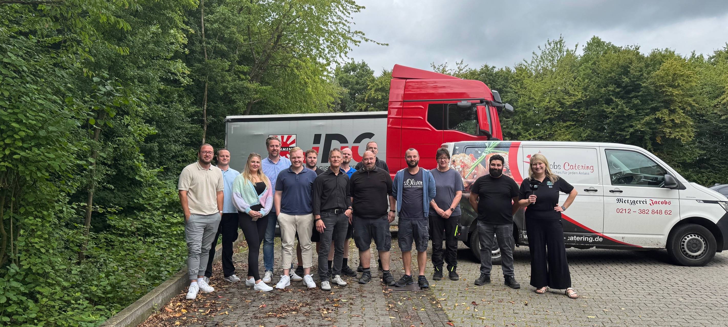 Die RSG-Grillpause bei der Spedition J. Dahmen