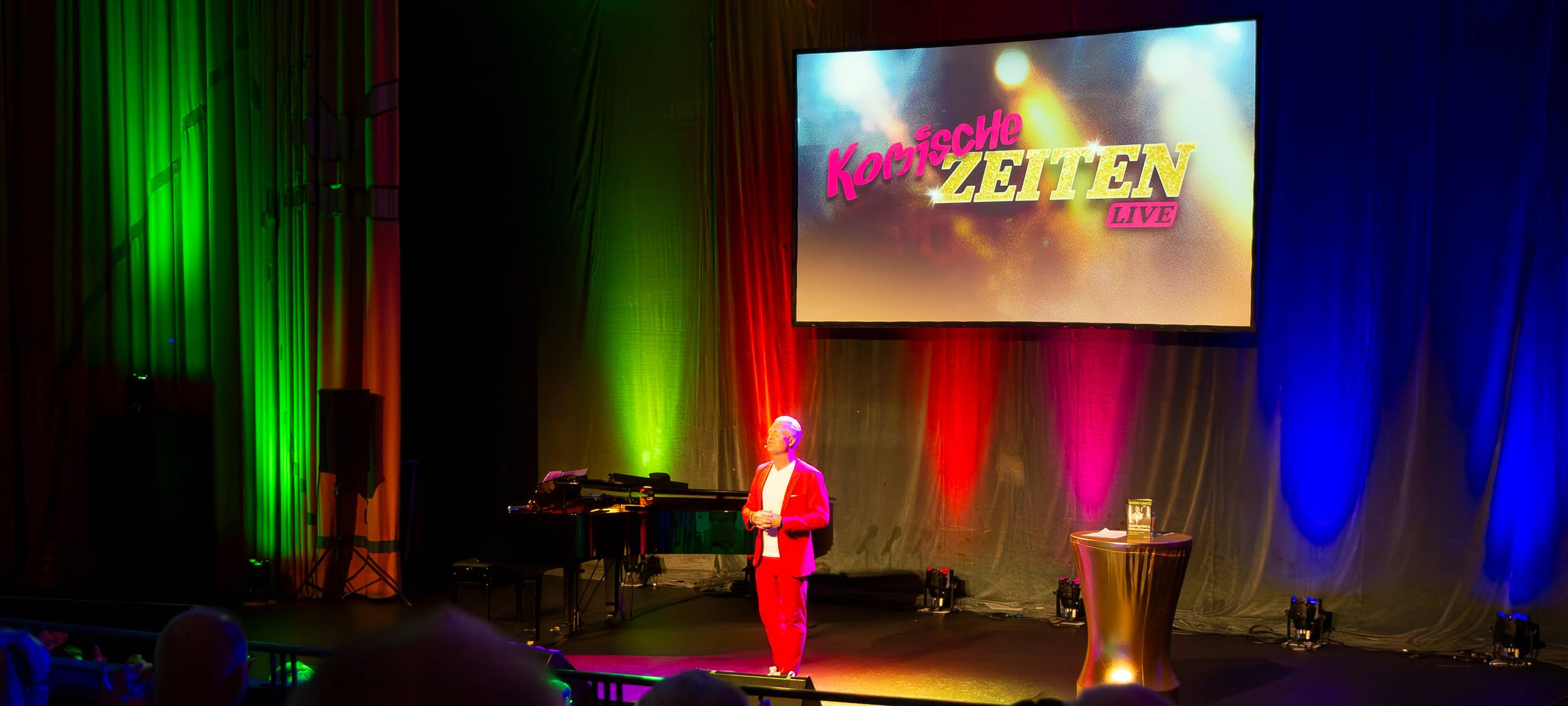 Das Savoy in Düsseldorf - Guido Cantz trat hier mit seinem neuen Tourprogramm "Komische Zeiten" auf