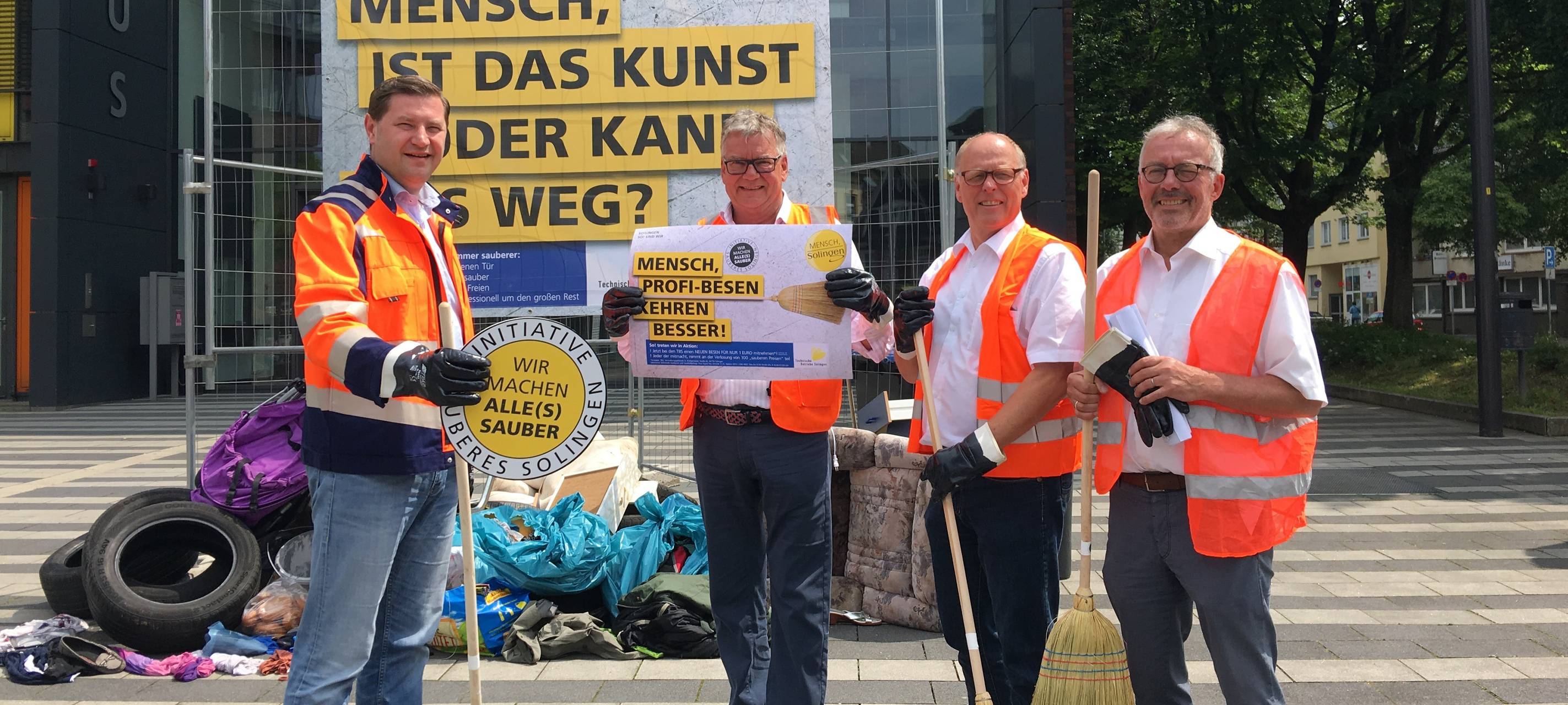 Neues Konzept für mehr Sauberkeit in Solingen