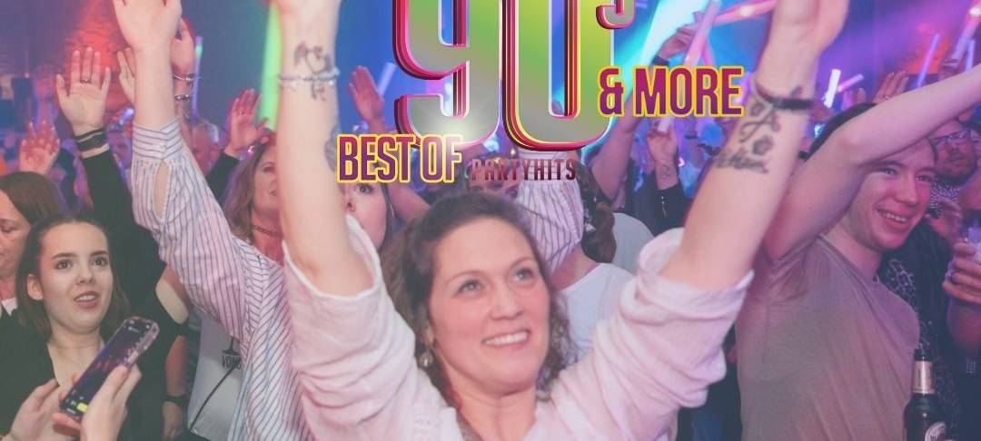 90s & more Party am 8. November in der Alten Schlossfabrik