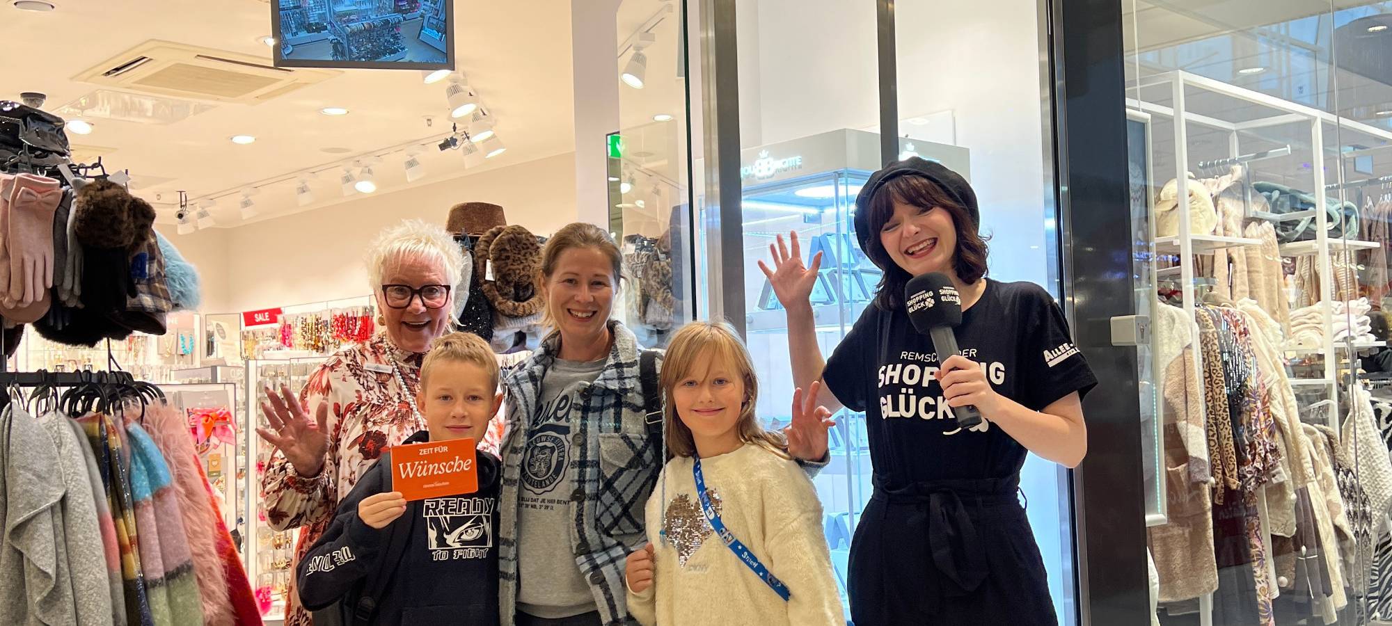 Wir zahlen deinen Einkauf im Allee-Center