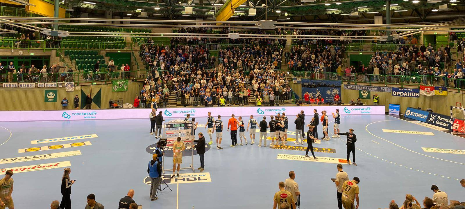 Pokal-Krimi: Bergischer HC schlägt Hannover