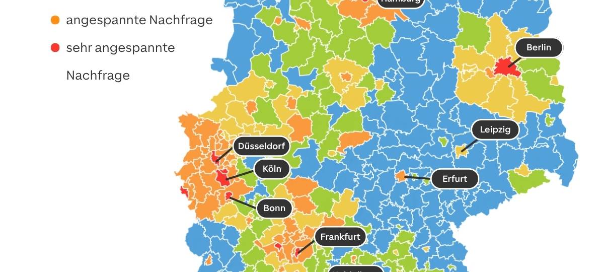 Mietwohungsmarkt im RSG-Land ist angespannt