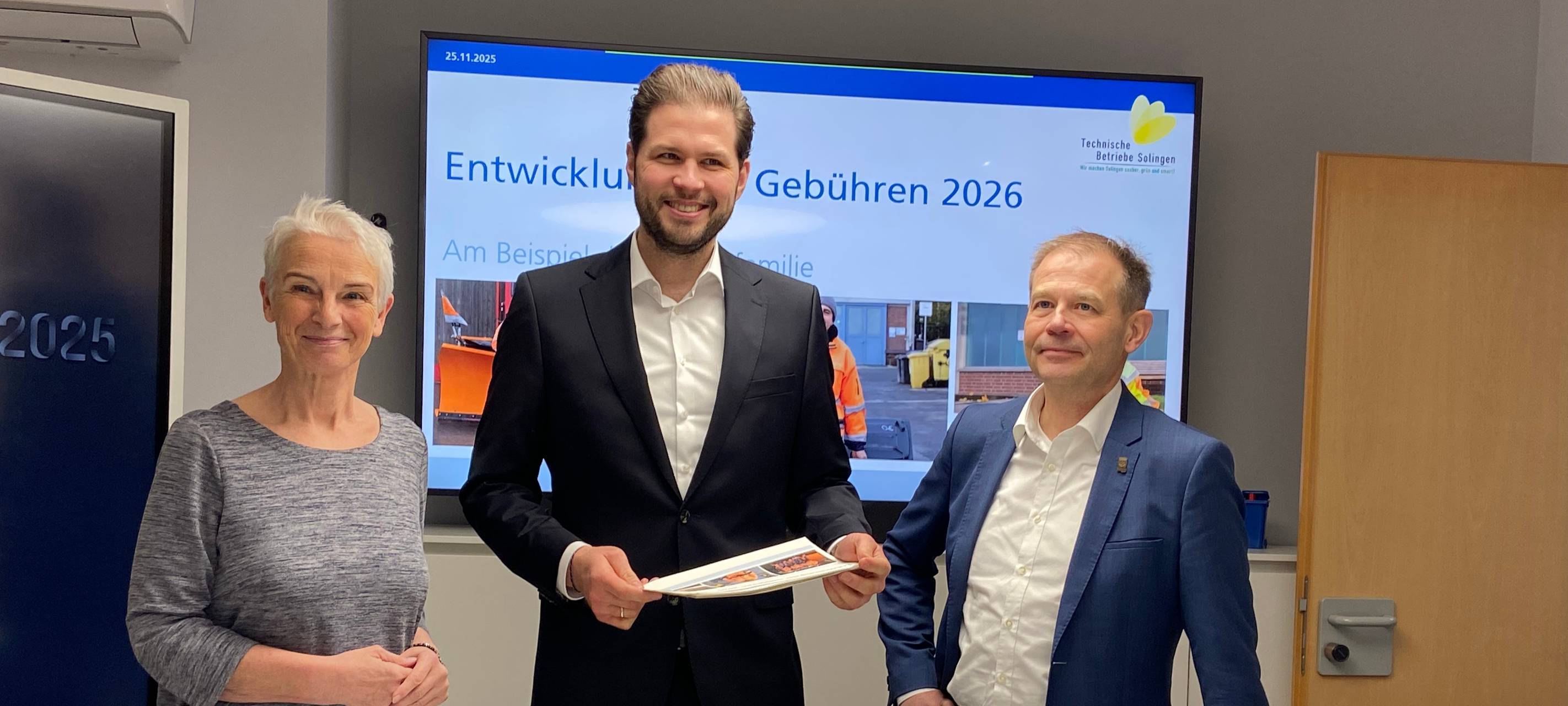 Technische Betriebe Solingen wollen 2026 Gebühren erhöhen