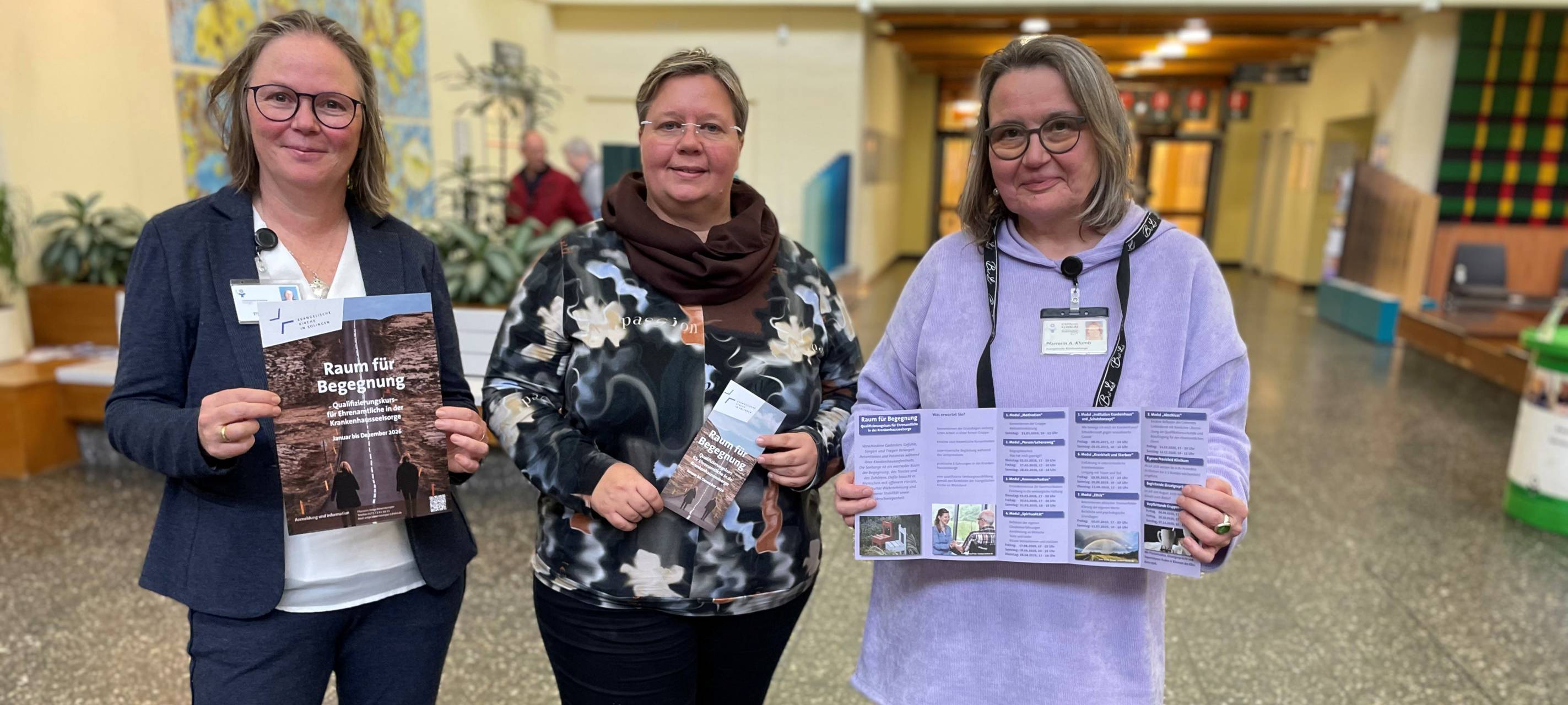 Ehrenamtliche Helfer für Klinikseelsorge in Solingen gesucht