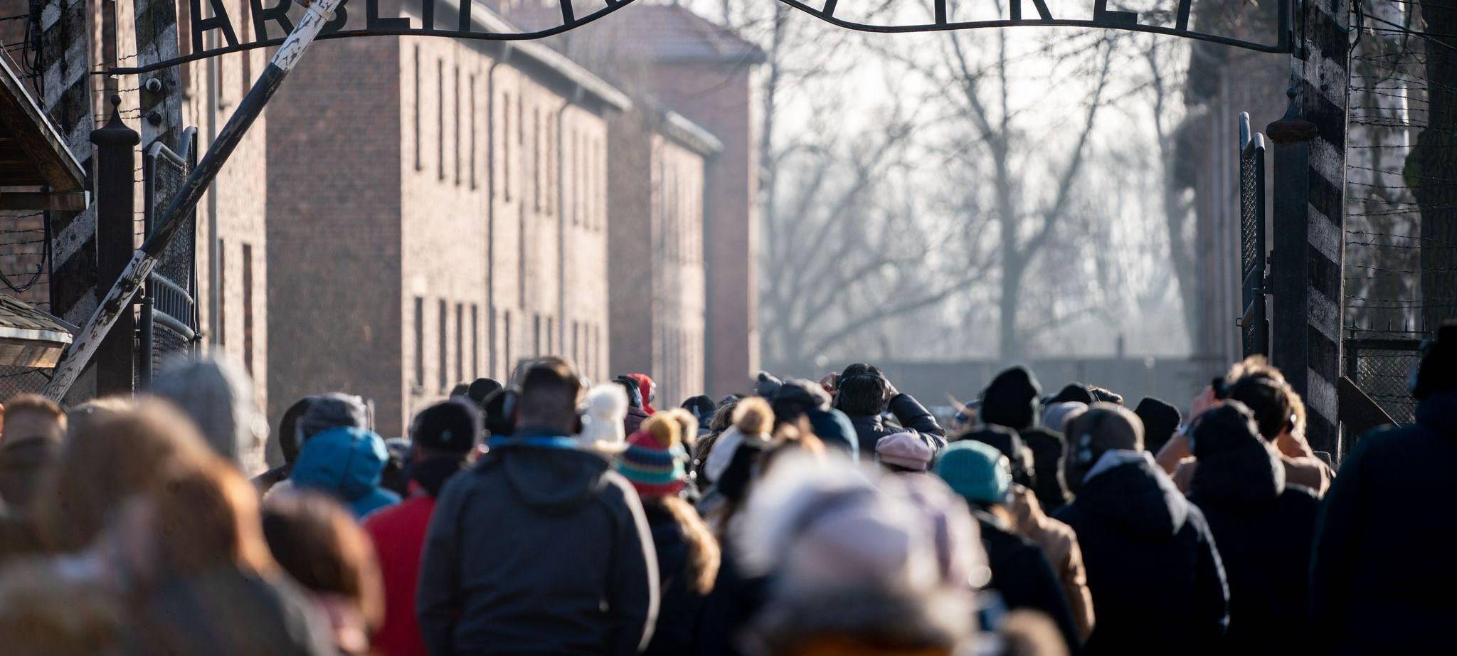 Eingang zum früheren Konzentrationslager Auschwitz I.