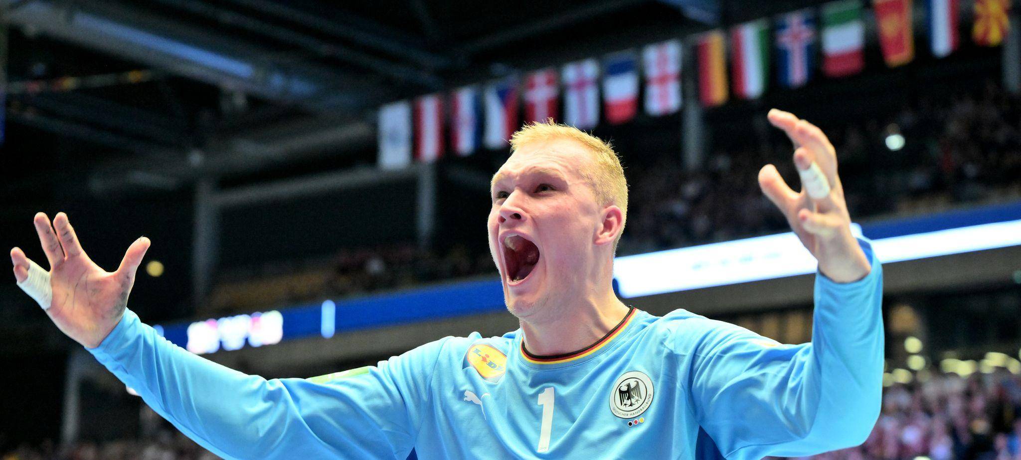 Handball-EM - Serbien - Deutschland