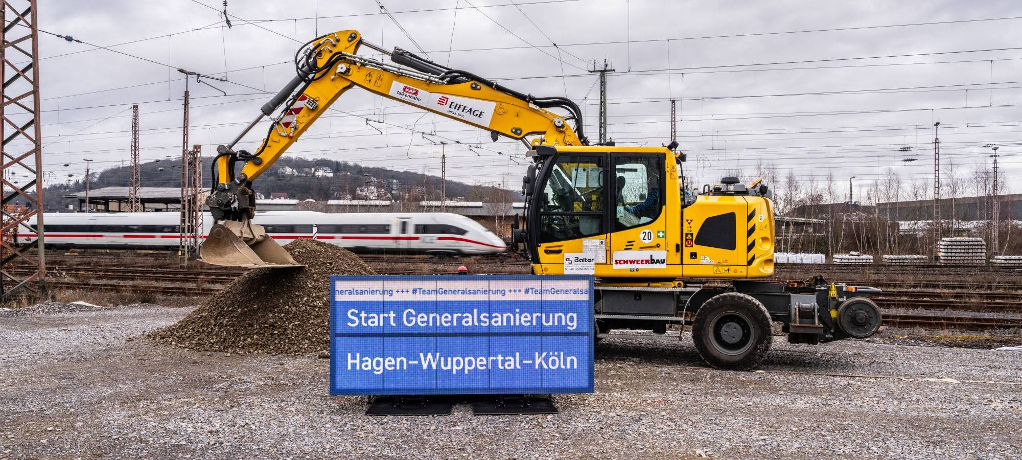 Diskussion um Verkehrsführung während Bahnsanierung