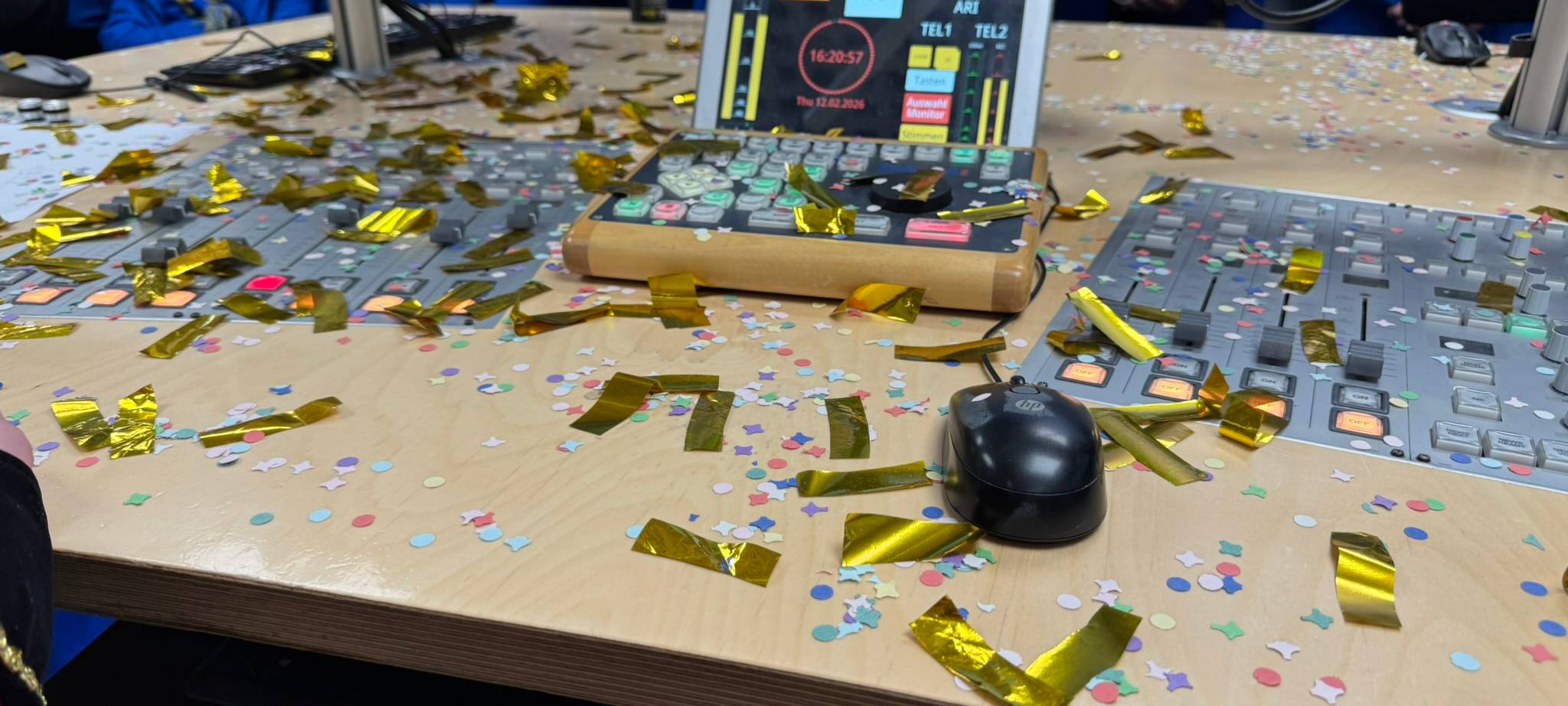 Das Solinger Prinzenpaar live im RSG-Studio