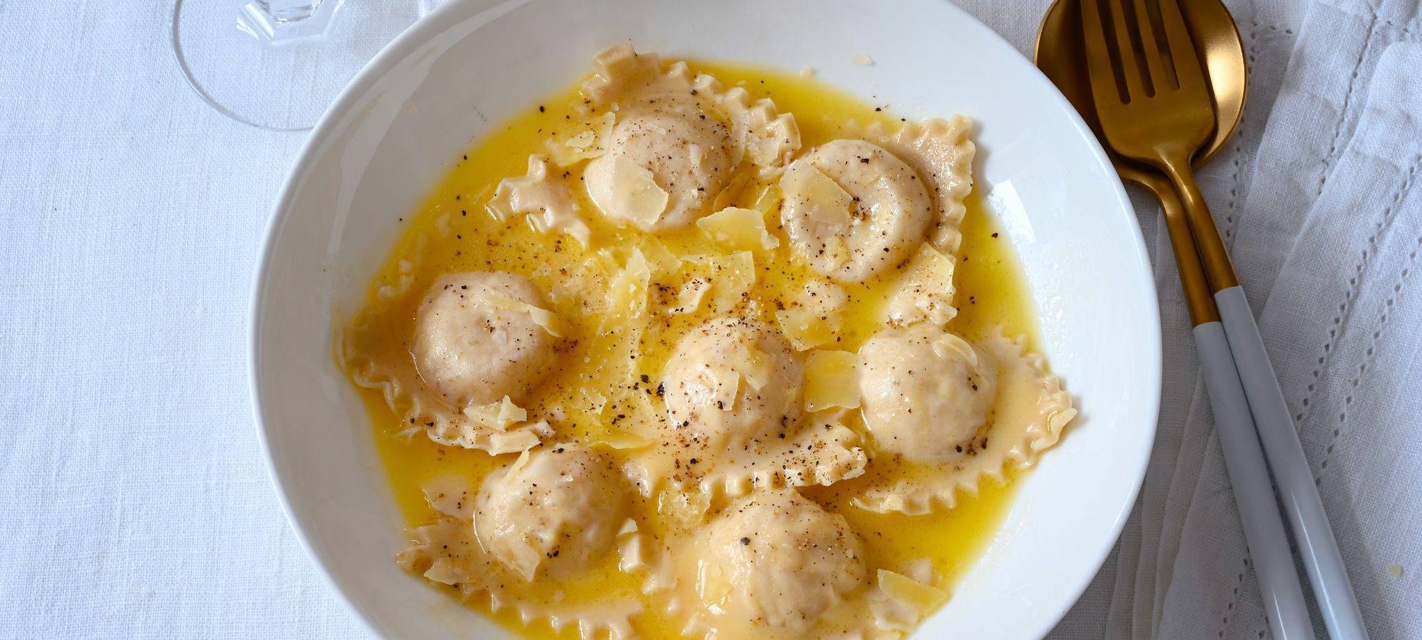 Käse-Ravioli