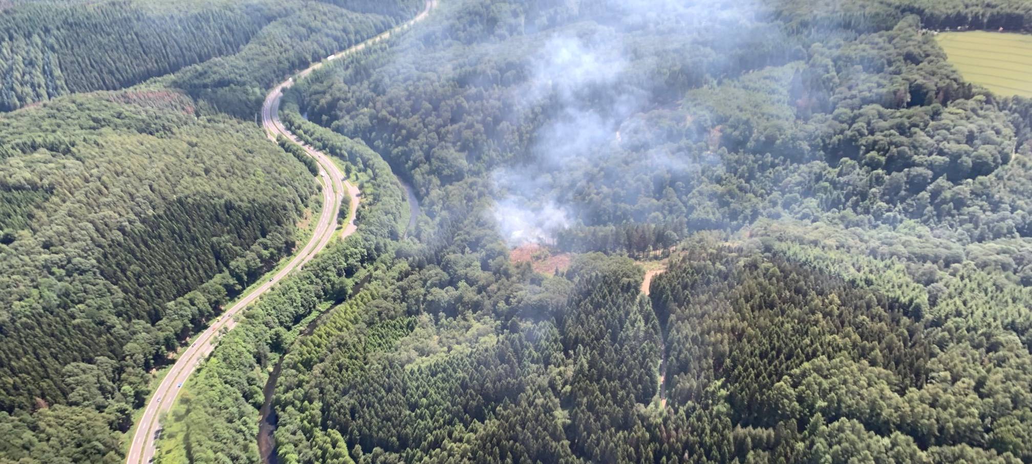 Waldbrand jetzt auch in Solingen: Stadt verhängt Grillverbot