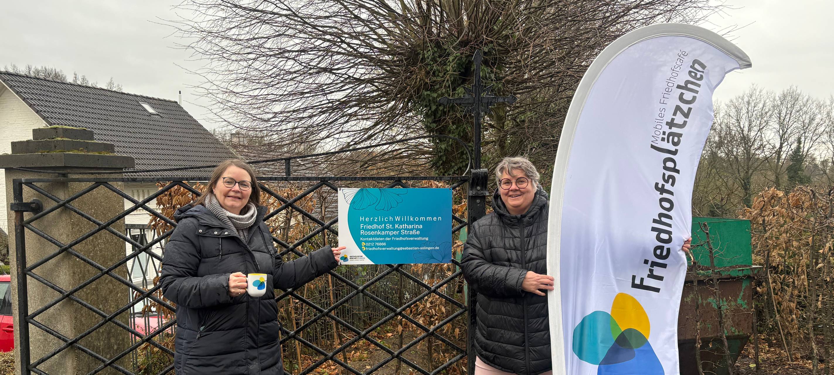Friedhofsplätzchen lädt zum Austausch nach der Messe ein