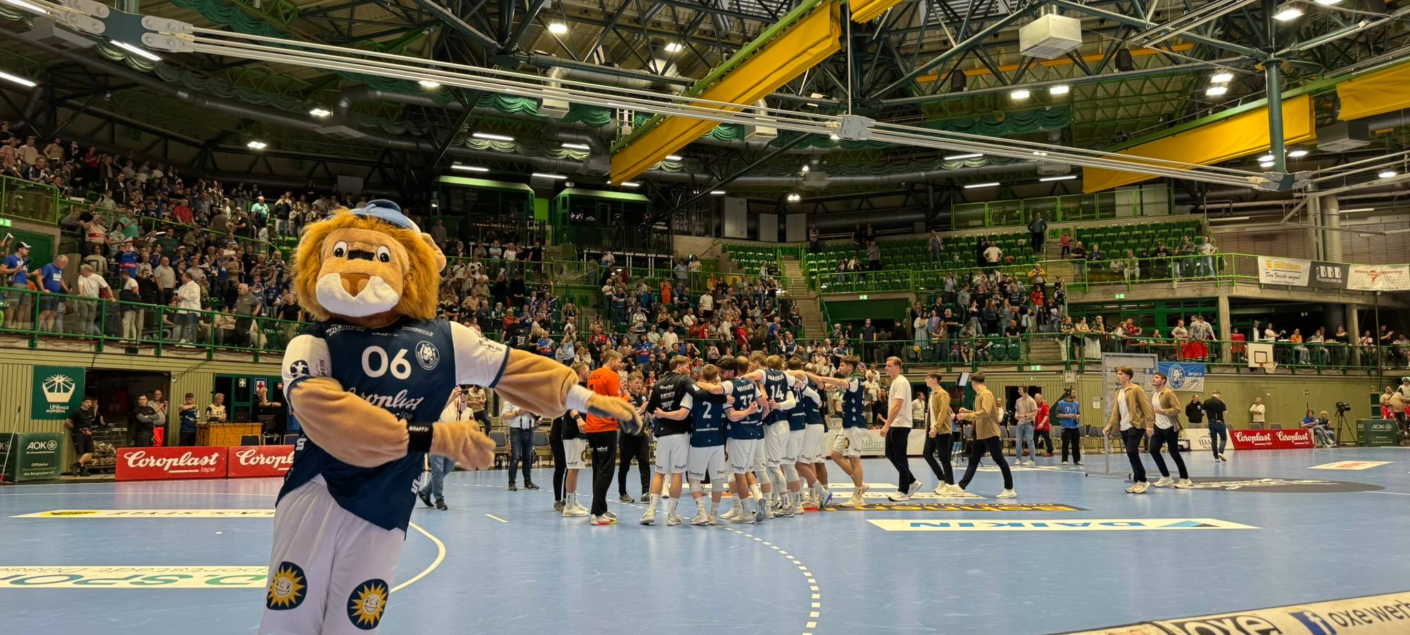 Bergischer HC holt wichtigen Heimsieg gegen Hannover