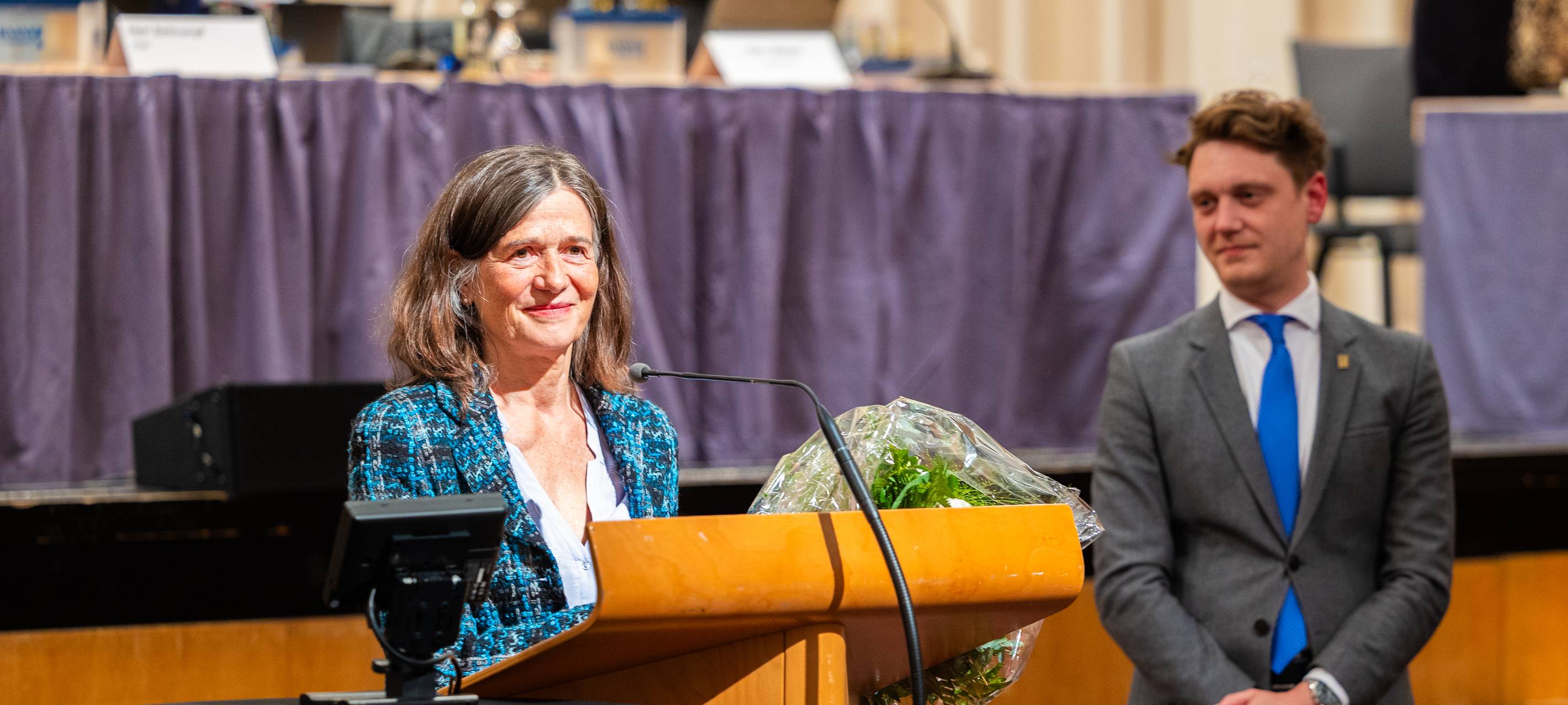 Dagmar Becker wird aus Solinger Rathaus verabschiedet