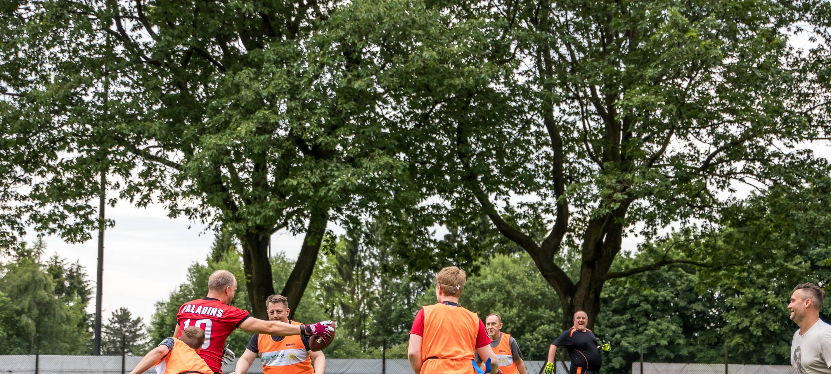 Flag Football bei den Paladins