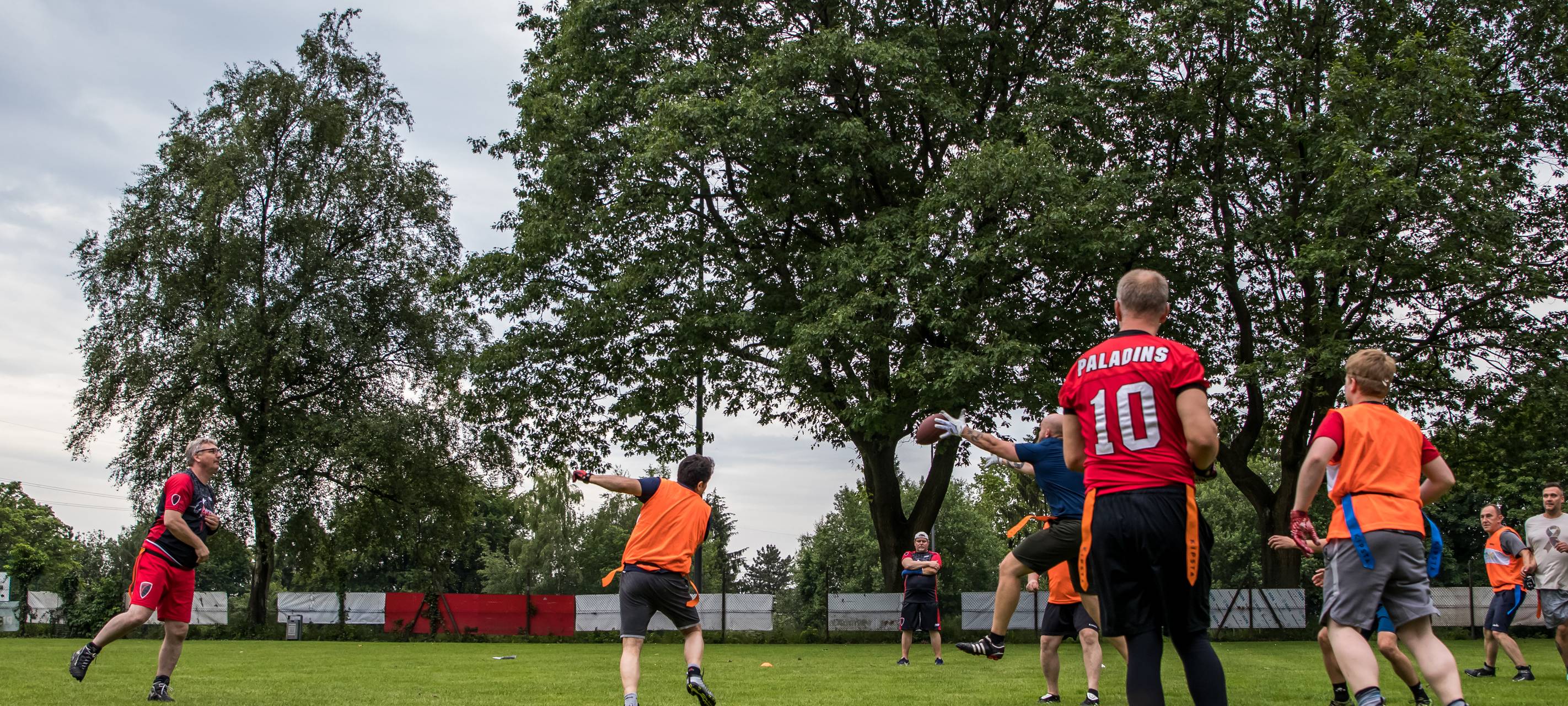 Flag Football bei den Paladins