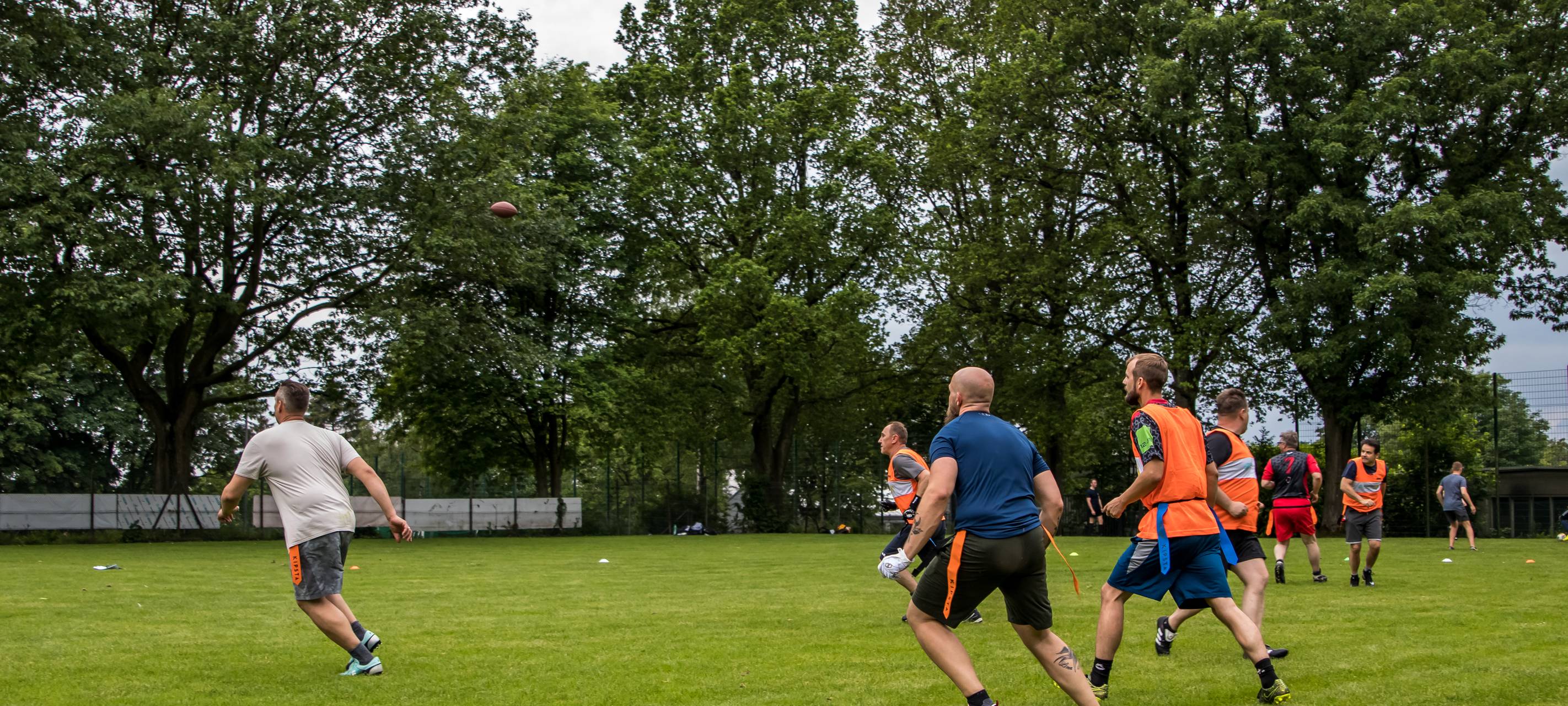Flag Football bei den Paladins