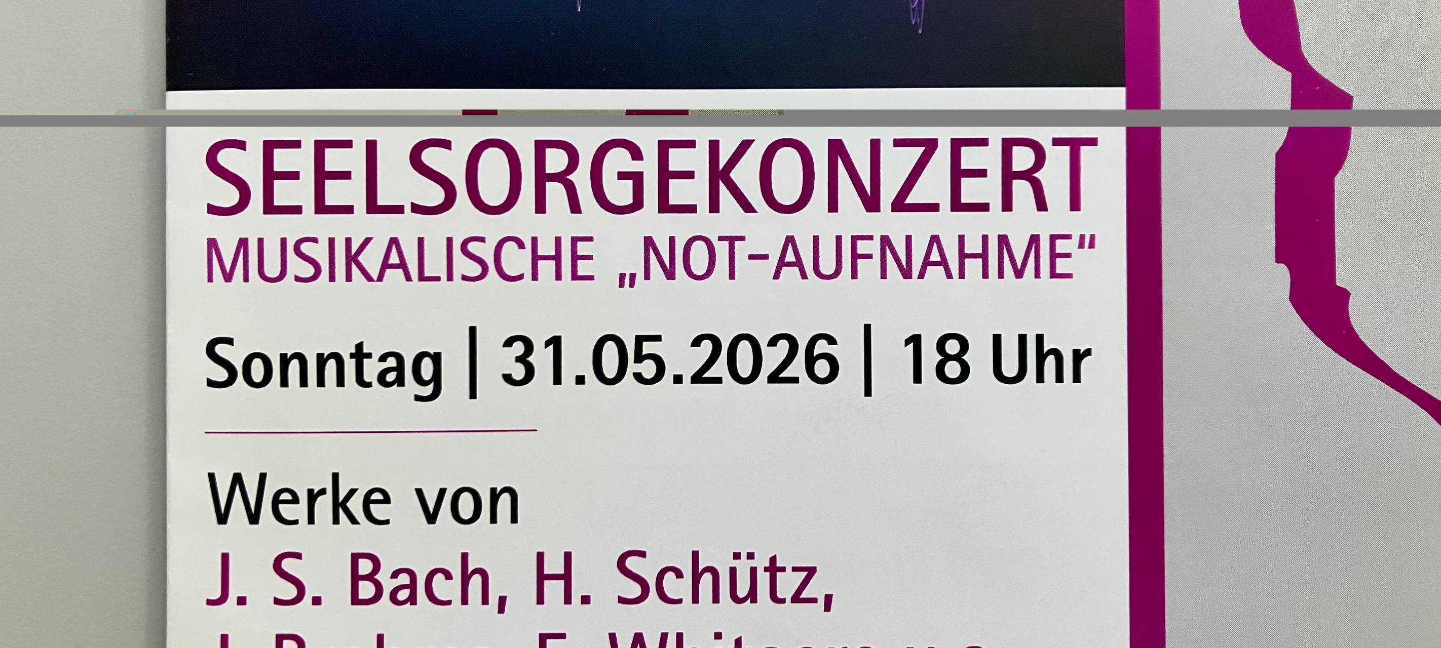 Musikalische "Not-Aufnahme"