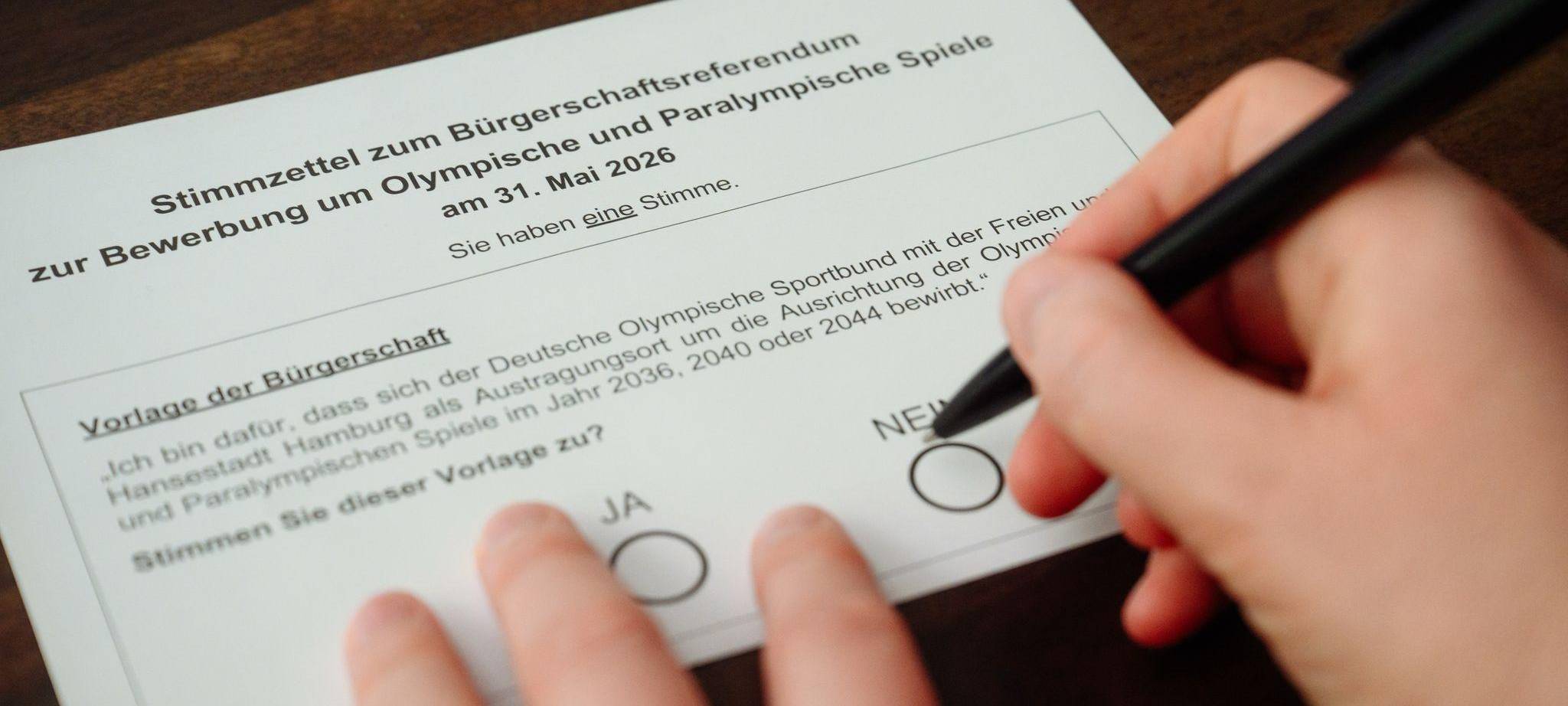 Referendum über Olympia-Bewerbung in Hamburg