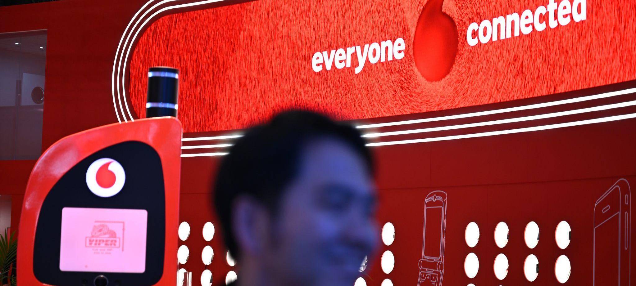 Vodafone-Messestand