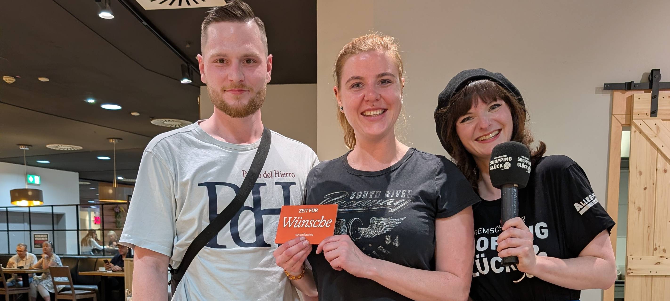 Wir zahlen deinen Einkauf im Allee-Center