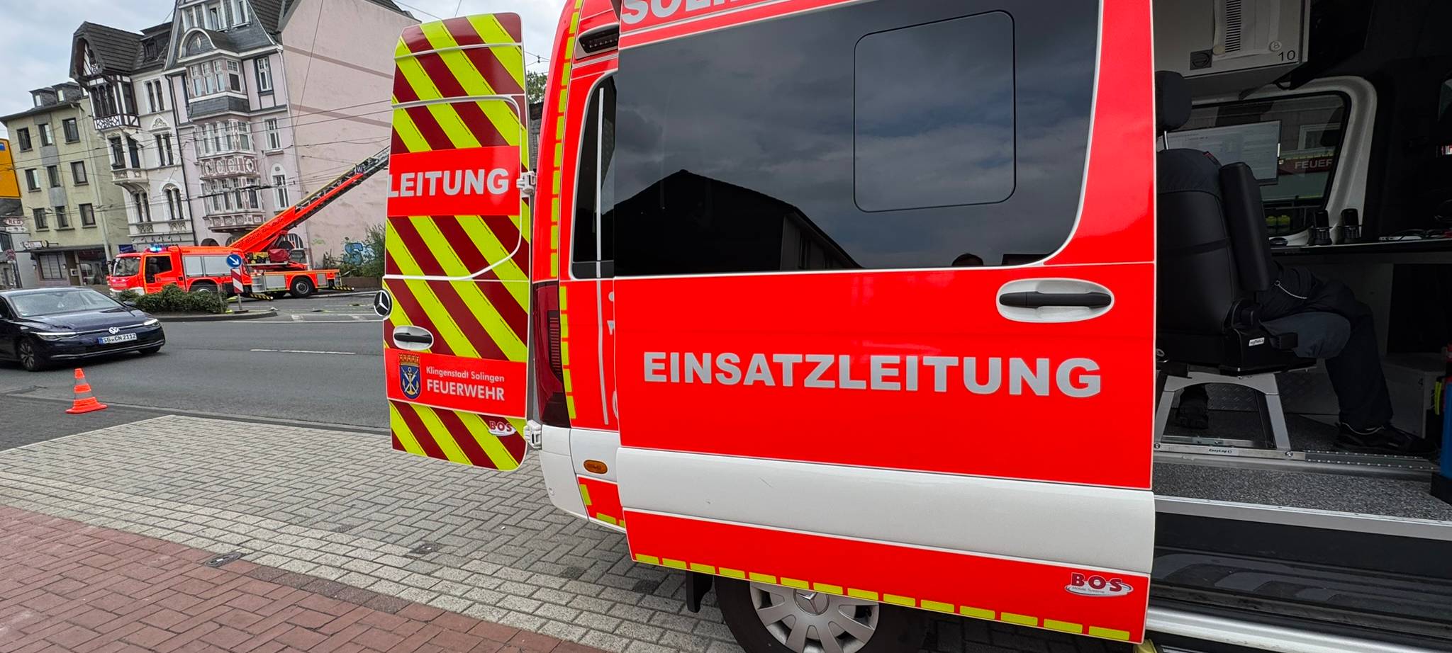 Solingen: Dachstuhlbrand am Werwolf