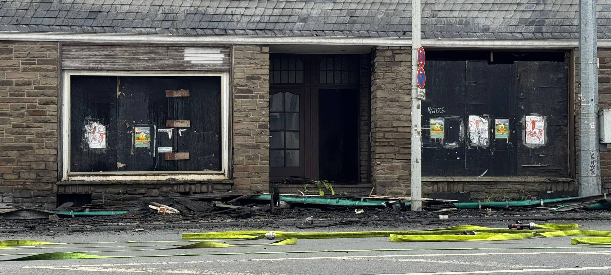Solingen: Dachstuhlbrand am Werwolf