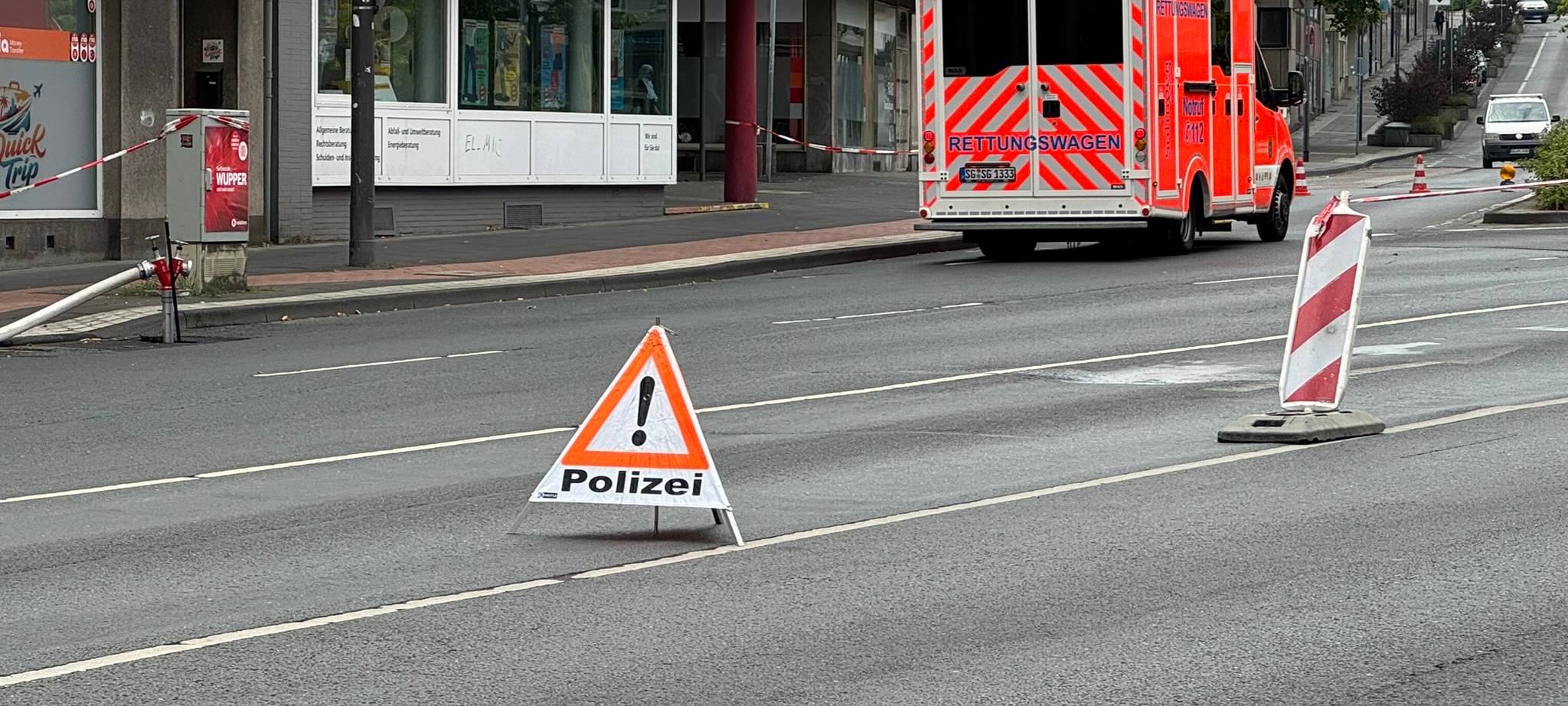 Solingen: Dachstuhlbrand am Werwolf