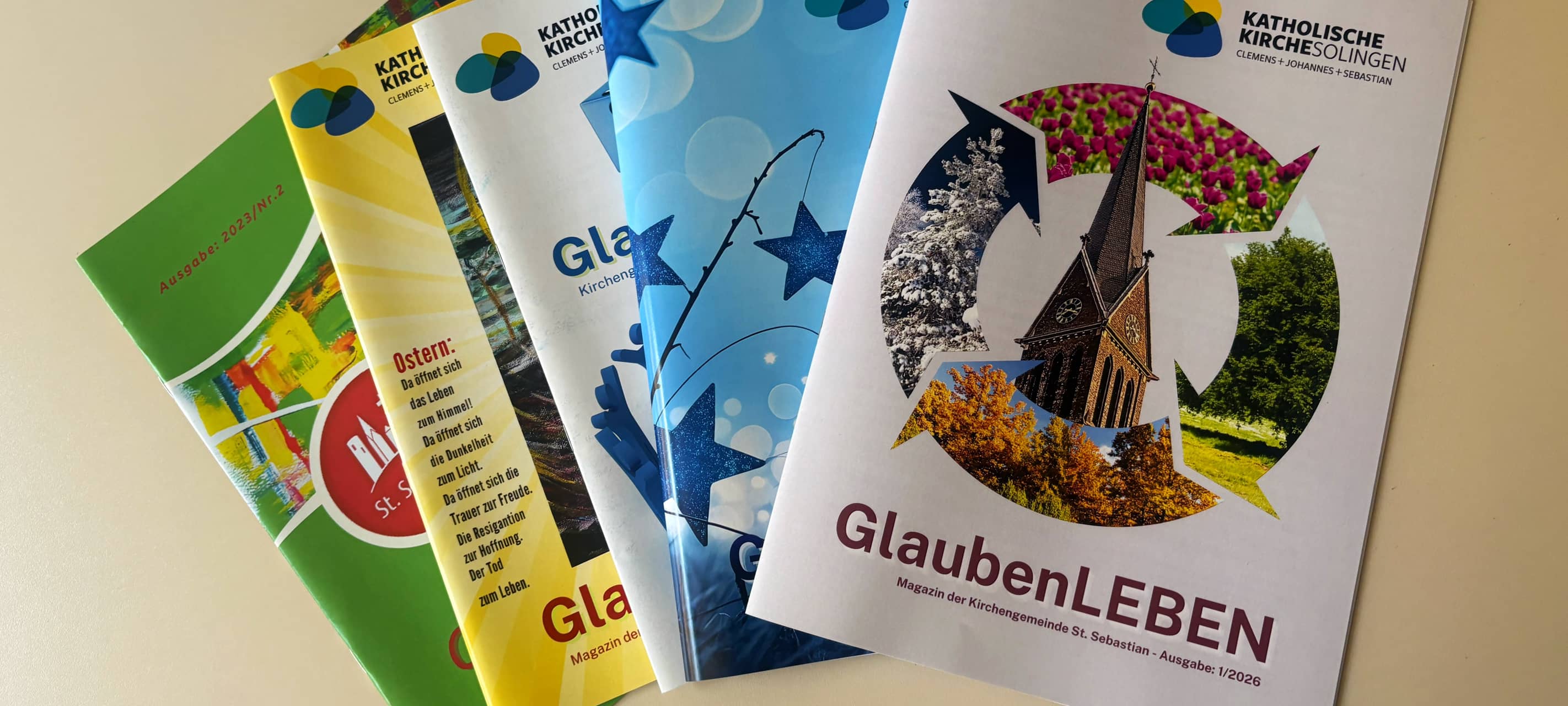 Viel Herzblut für das Solinger Pfarrmagazin