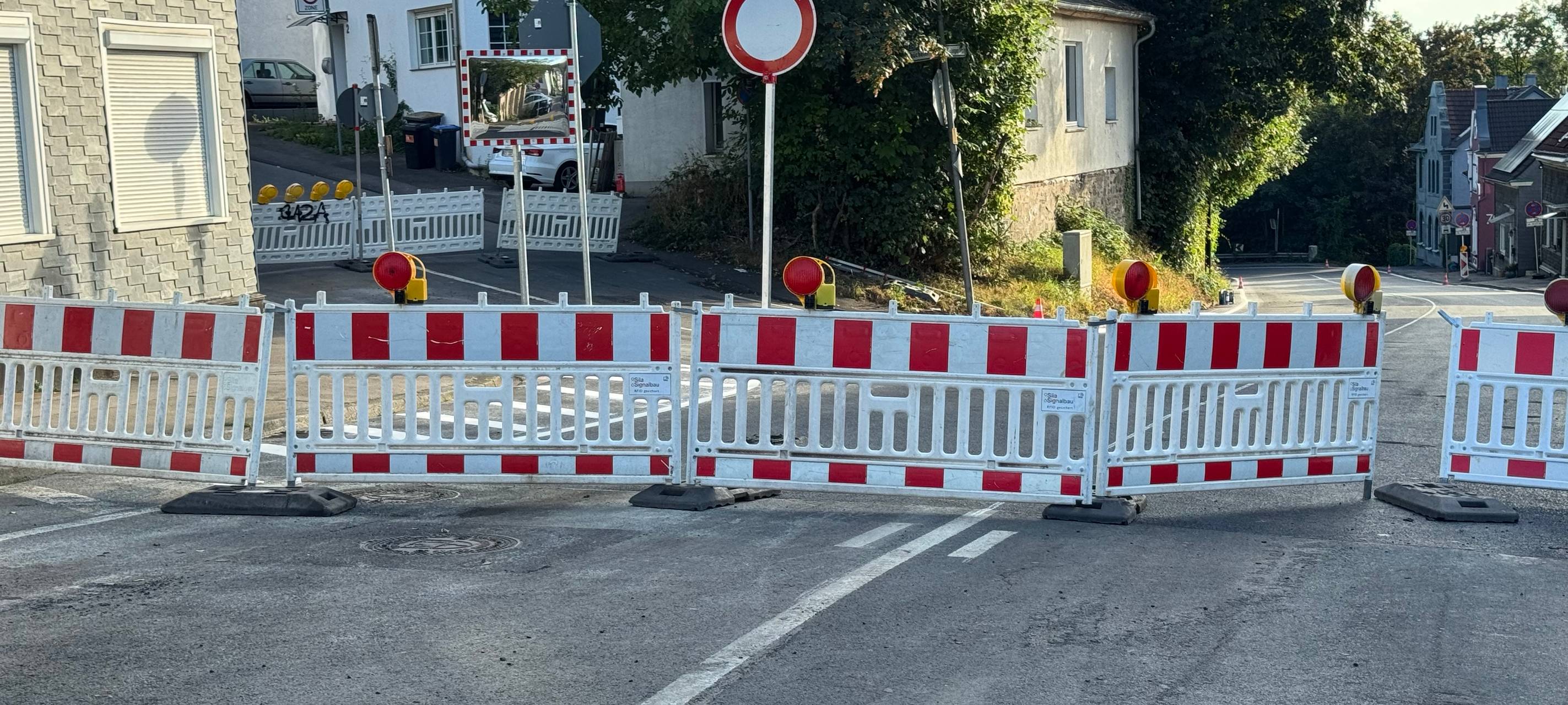 Solinger Straße wieder frei