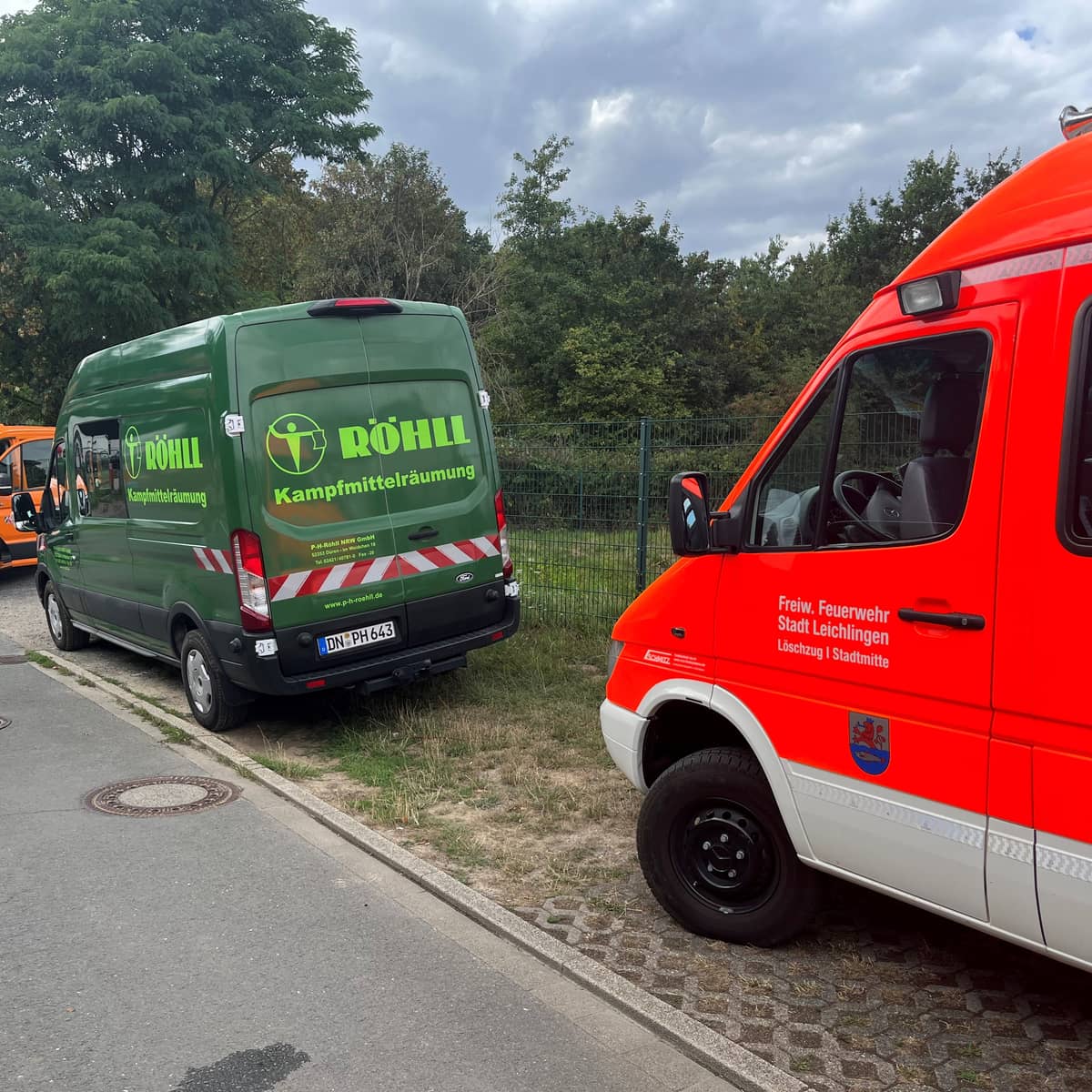 Bombenfund zwischen Solingen und Leichlingen