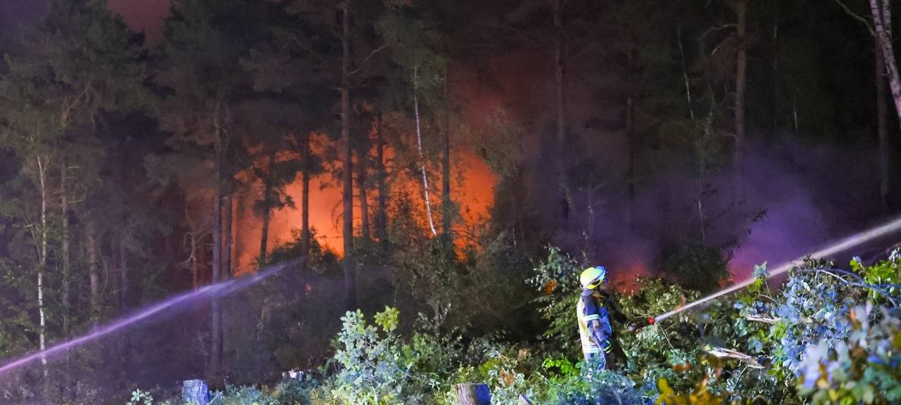 Waldbrand im Hürtgenwald hat Folgen bis ins RSG-Land
