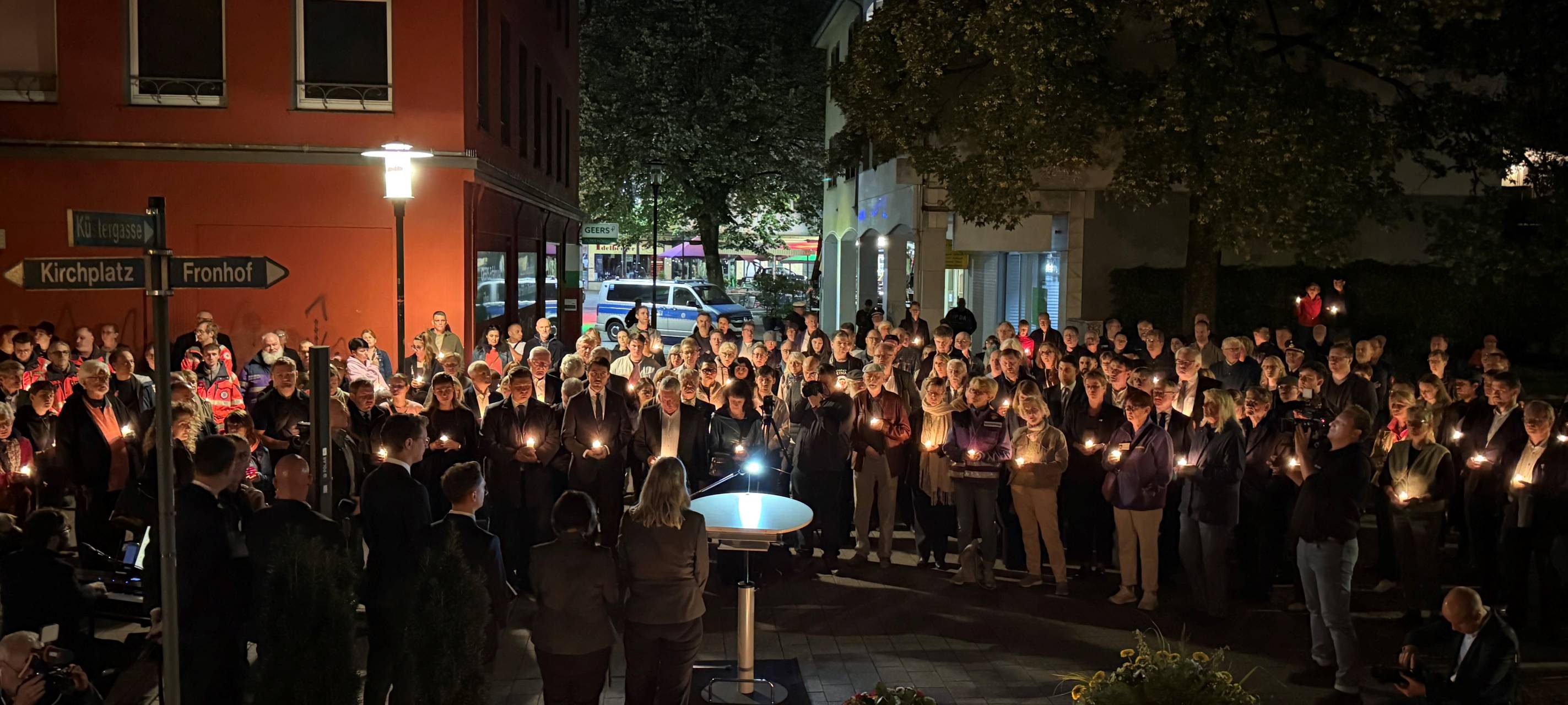 Solingen gedenkt der Opfer des Fronhof-Anschlages