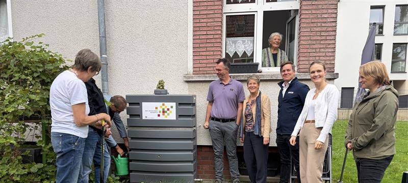 Regenspeicher zum sparen von Trinkwasser