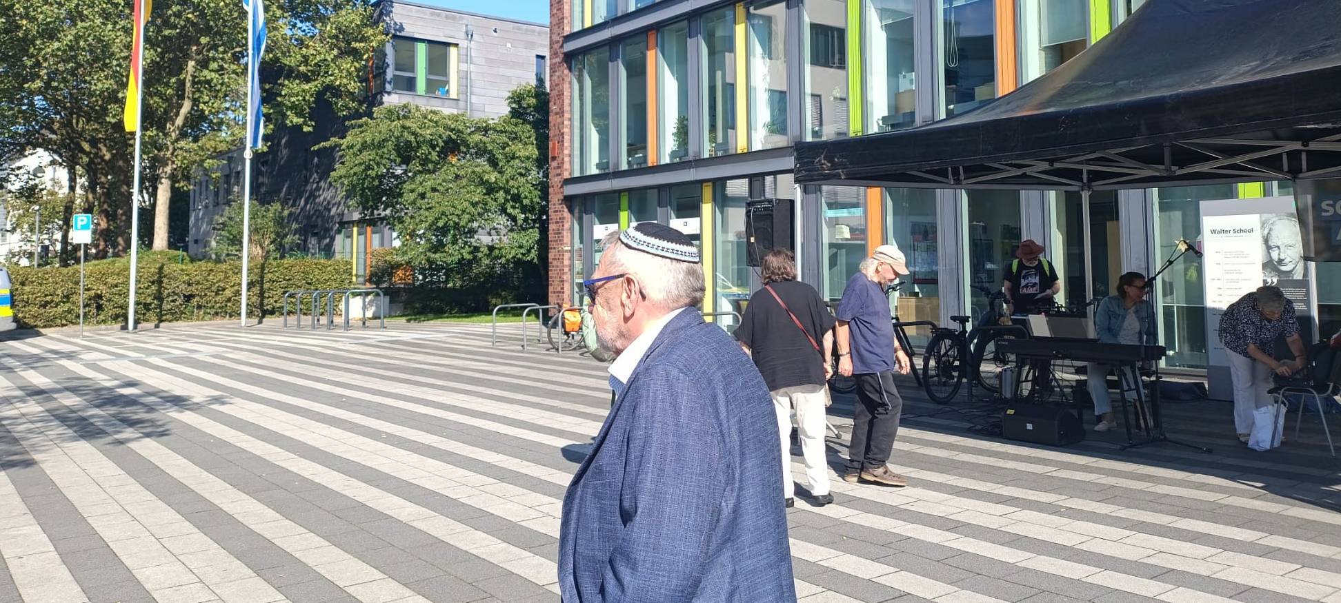 Brandanschlag auf Synagoge in Wuppertal