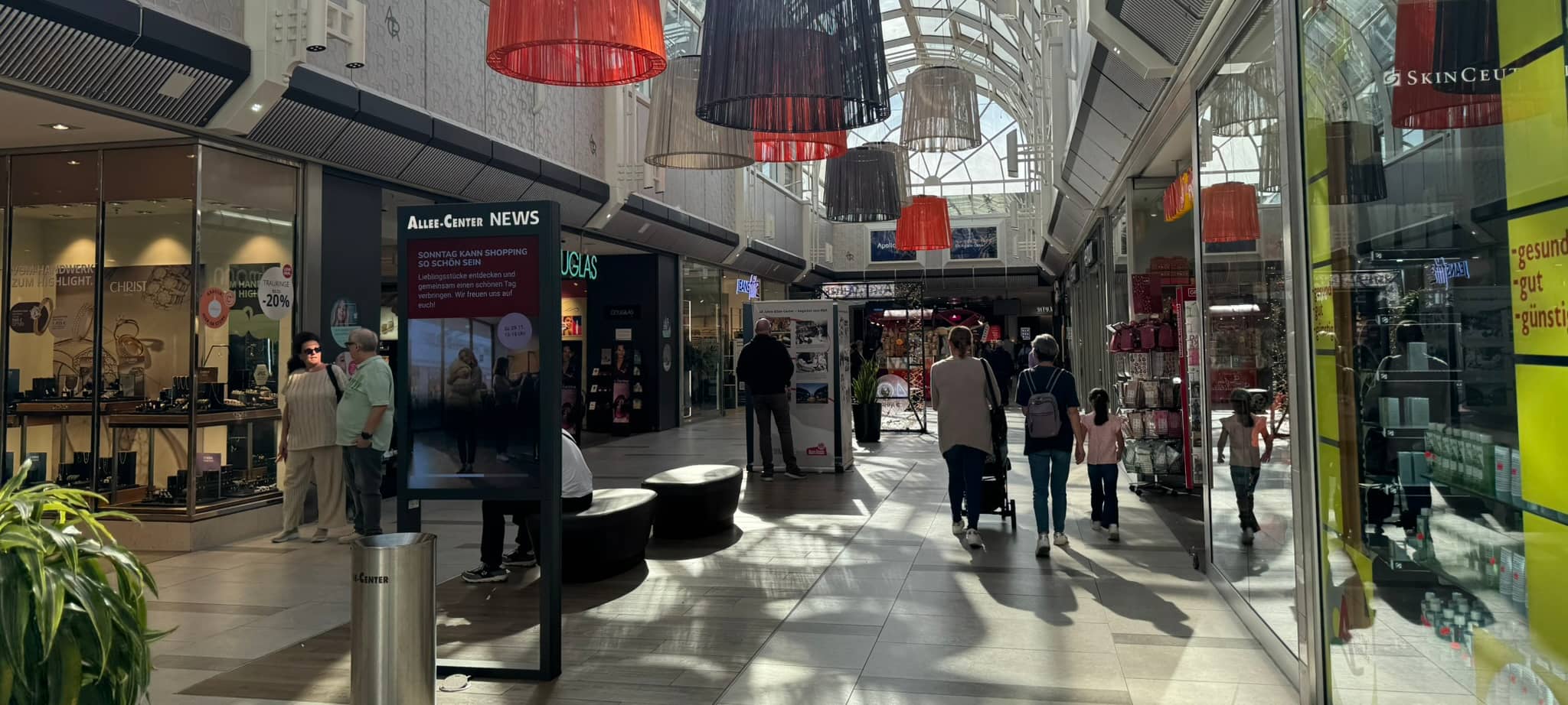Probe für den Ernstfall in Remscheids Allee-Center