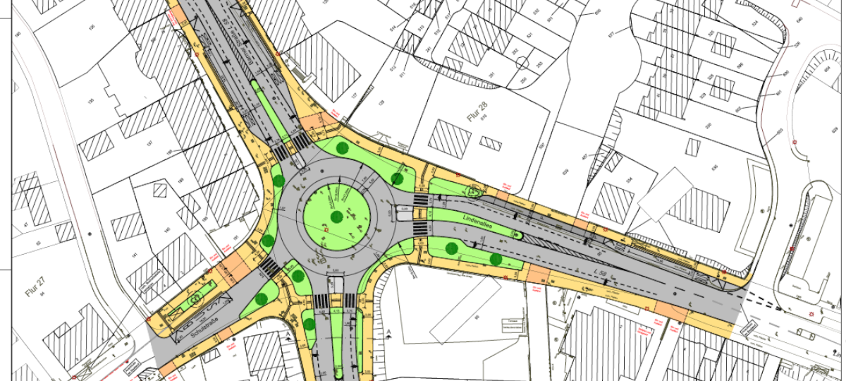 Kreisverkehr am Eisernstein: Nächster Bauabschnitt startet