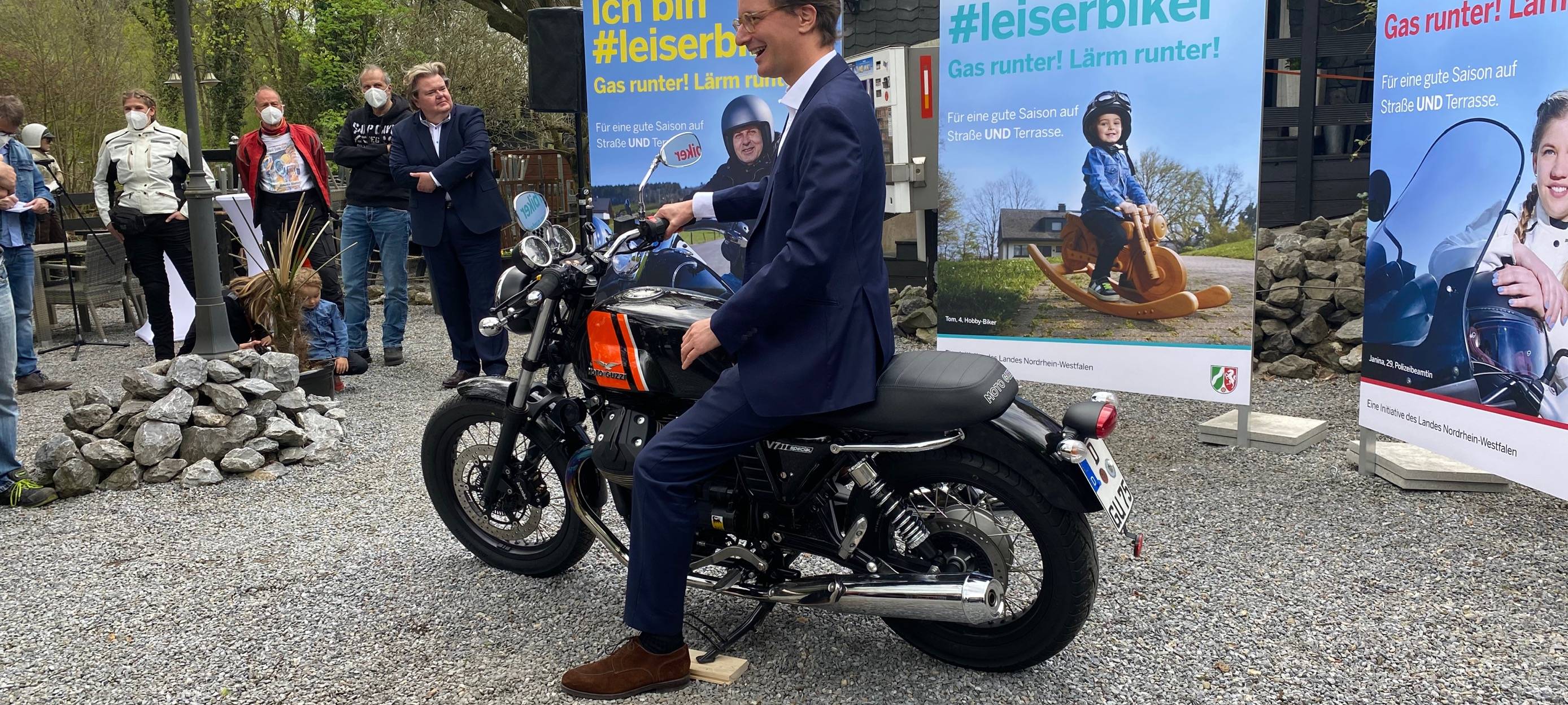 Aktion gegen Motorradlärm