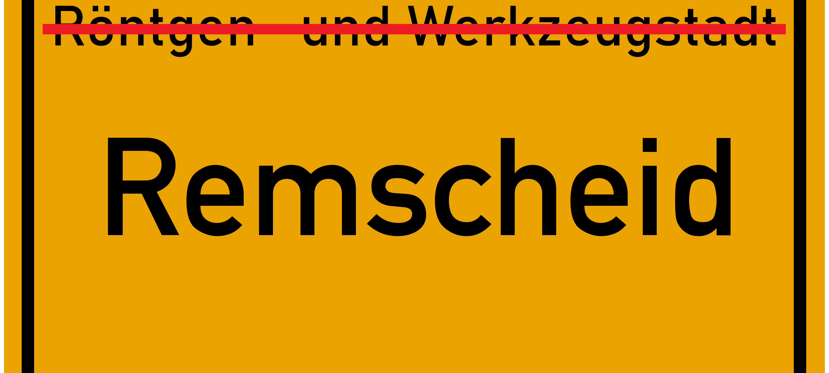 Kein Namenszusatz für Remscheid