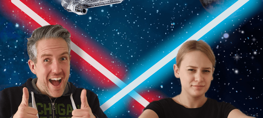 Star Wars Day: Team Sascha vs. Team Ksenija