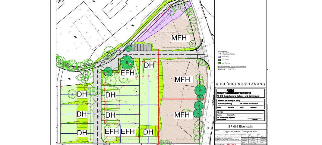 Grundstücke am Eisenstein
