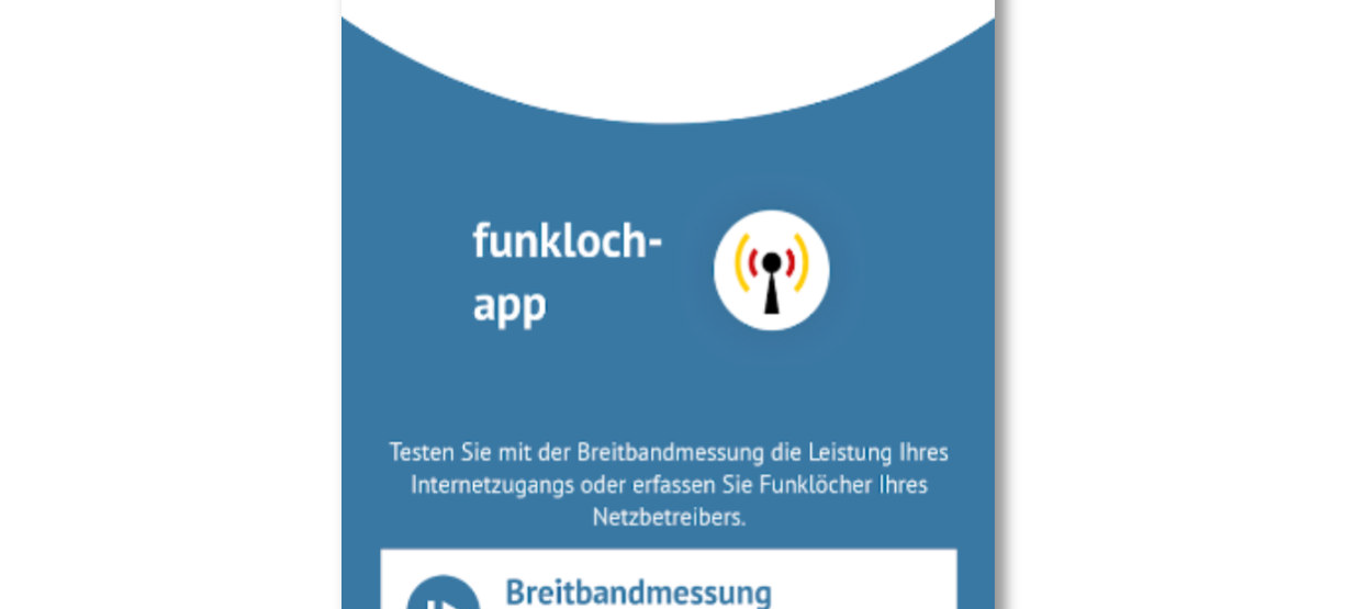 Funkloch-Suche mit neuer App