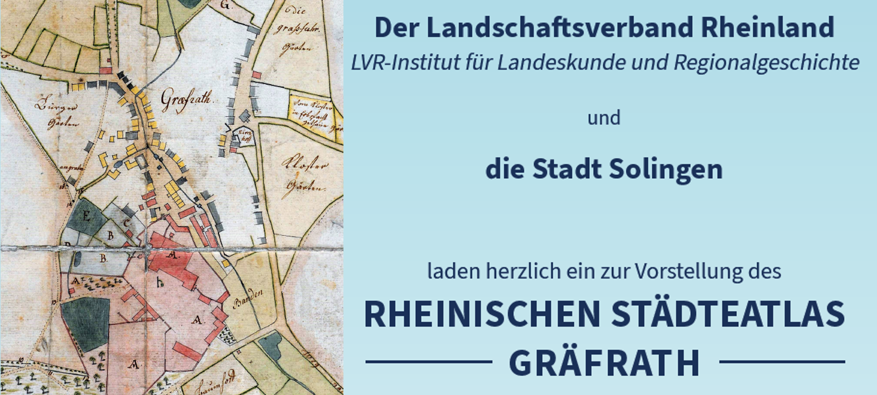 Städteatlas für Solingen-Gräfrath vorgestellt