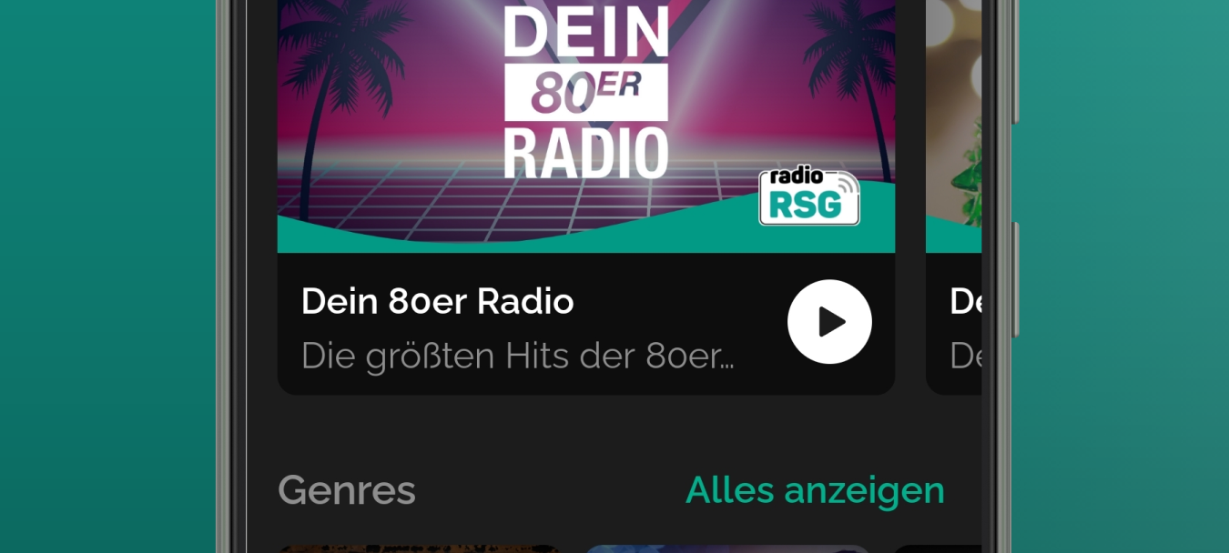 Die neue Radio RSG-App