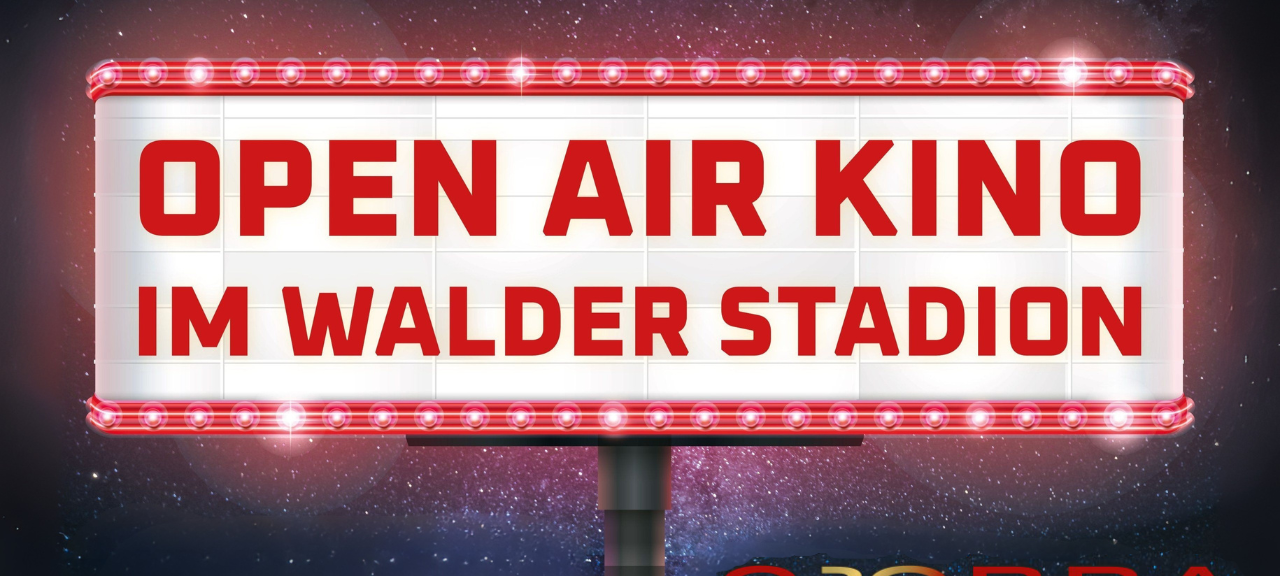COBRA Open Air-Kino im Walder Stadion