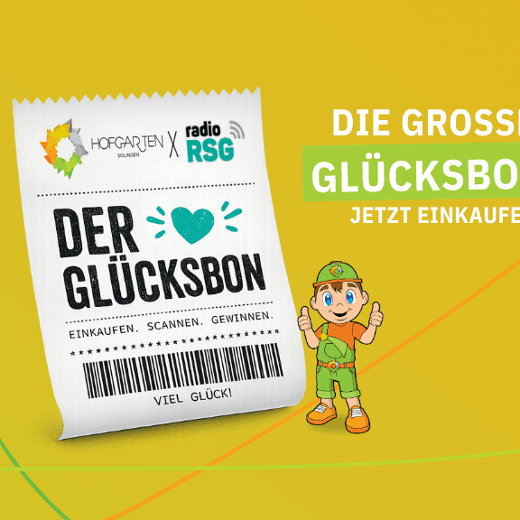 The RSG lucky voucher - | Shop and win with Hofgarten Solingen